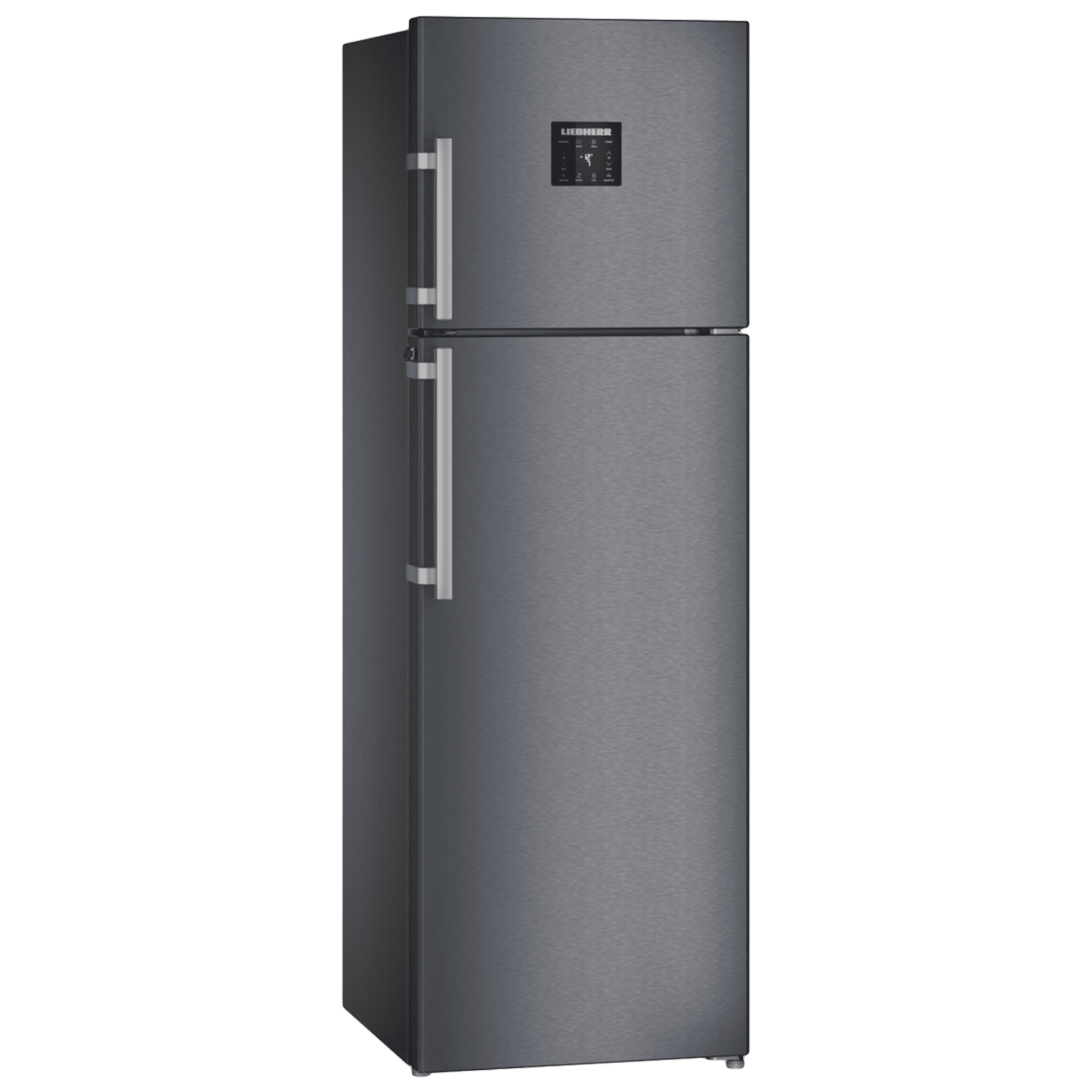 LIEBHERR Cluster 3 350 Litres 2 Star Frost Free Double Door Refrigerator with NexGen Inverter Compressor (TDcsB 3565, Anthracite) LIEBHERR Cluster 3 350 Litres 2 Star Frost Free Double Door Refrigerator with NexGen Inverter Compressor (TDcsB 3565, Anthracite)_2