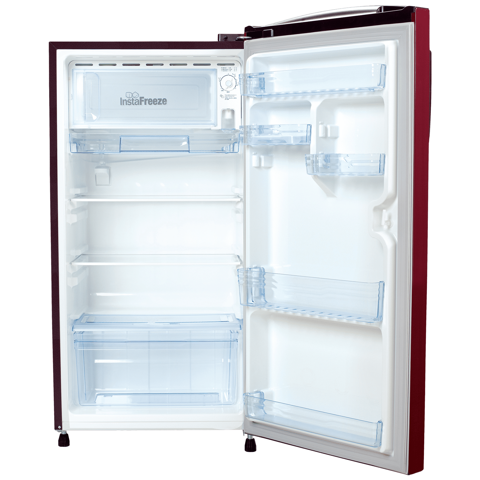 LLOYD 216 Litres 4 Star Direct Cool Single Door Refrigerator with Stabilizer Free Operation (GLDF244SDWT2LC, Daisy Wine) LLOYD 216 Litres 4 Star Direct Cool Single Door Refrigerator with Stabilizer Free Operation (GLDF244SDWT2LC, Daisy Wine)_6
