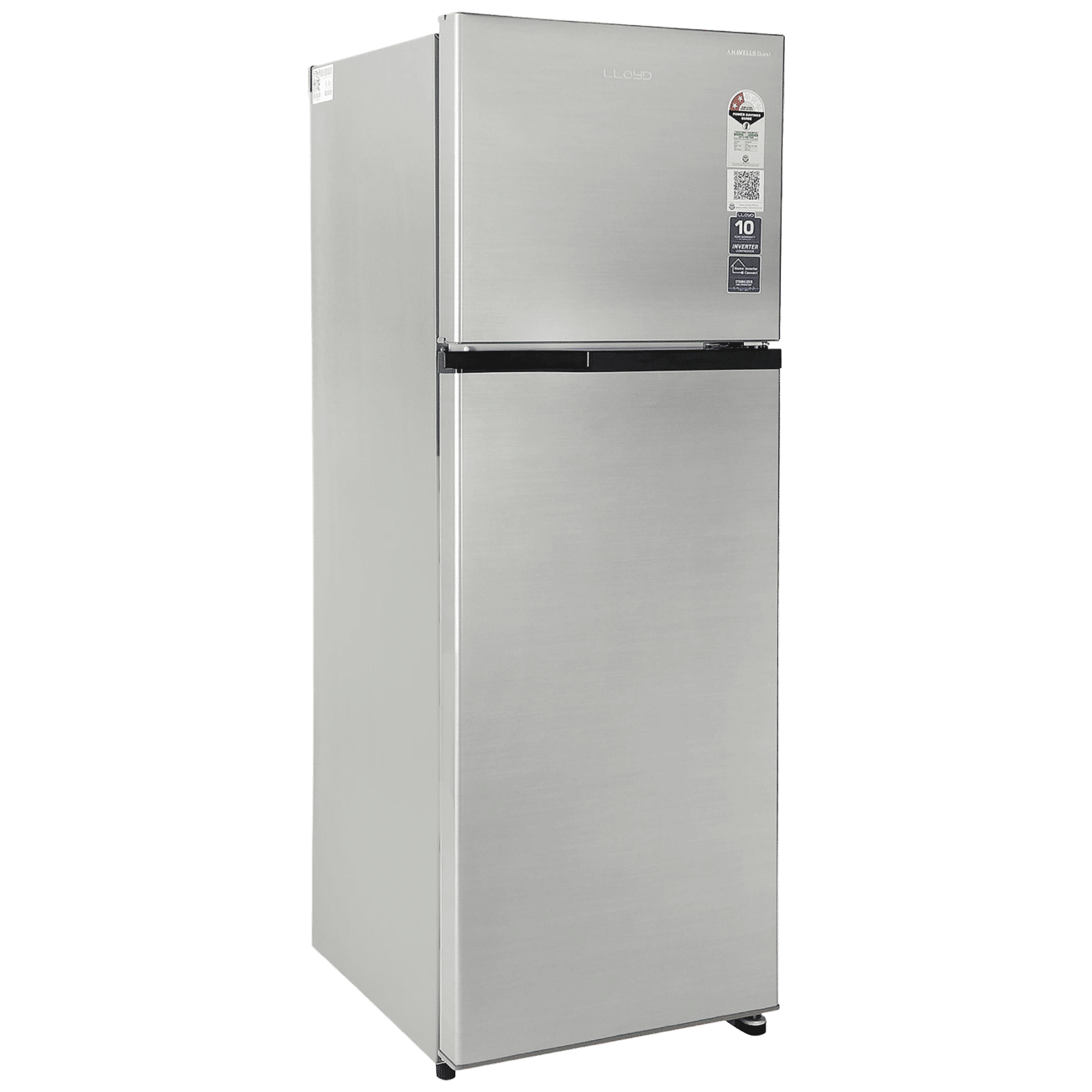 LLOYD 260 Litres 2 Star Frost Free Double Door Refrigerator with Bactsheild Technology (GLFF272AT1GC, Metallic Silver)_4