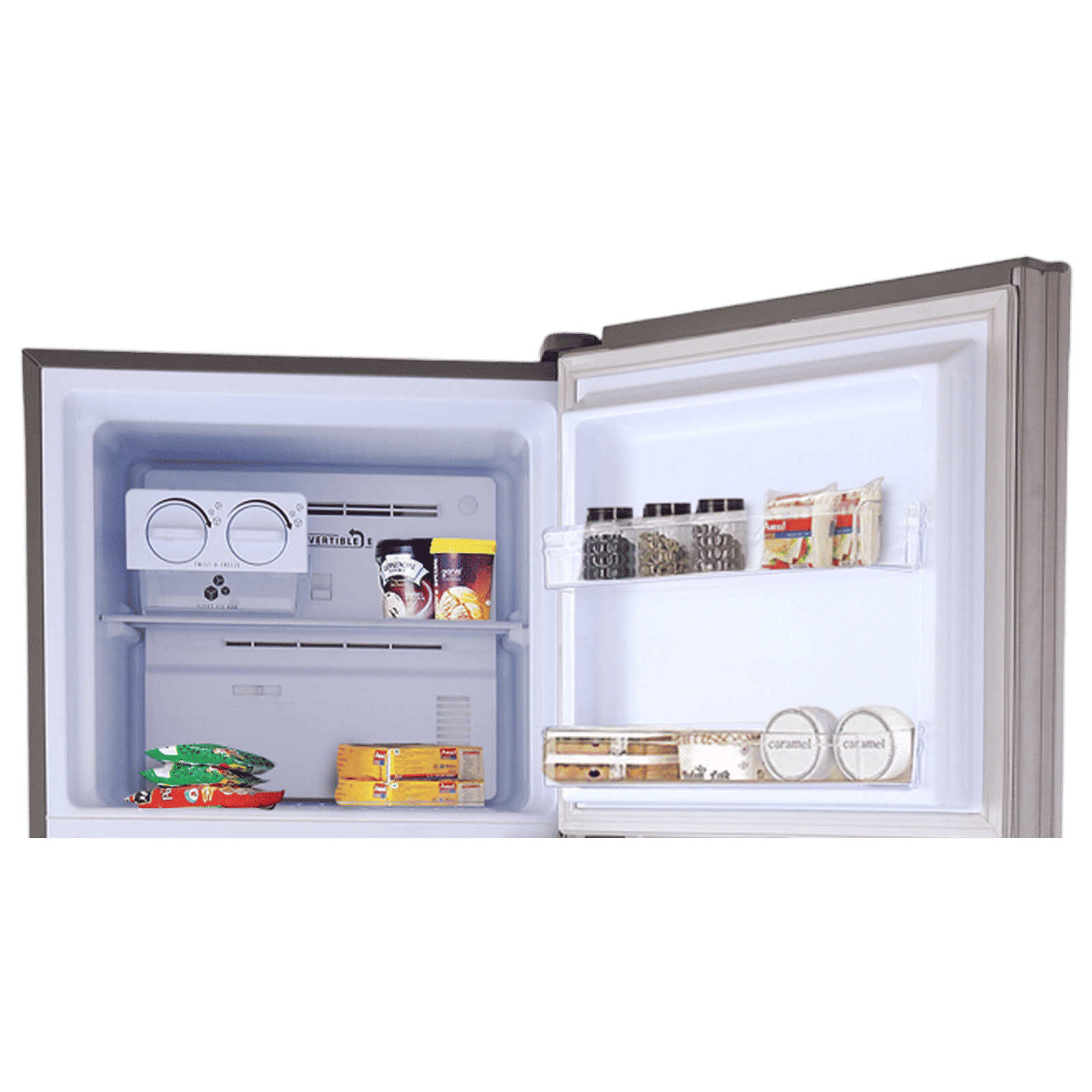 LLOYD 280 Litres 2 Star Frost Free Double Door Refrigerator with Ten Vent Technology (GLFF312AGST1GC, Graphite Steel)_8