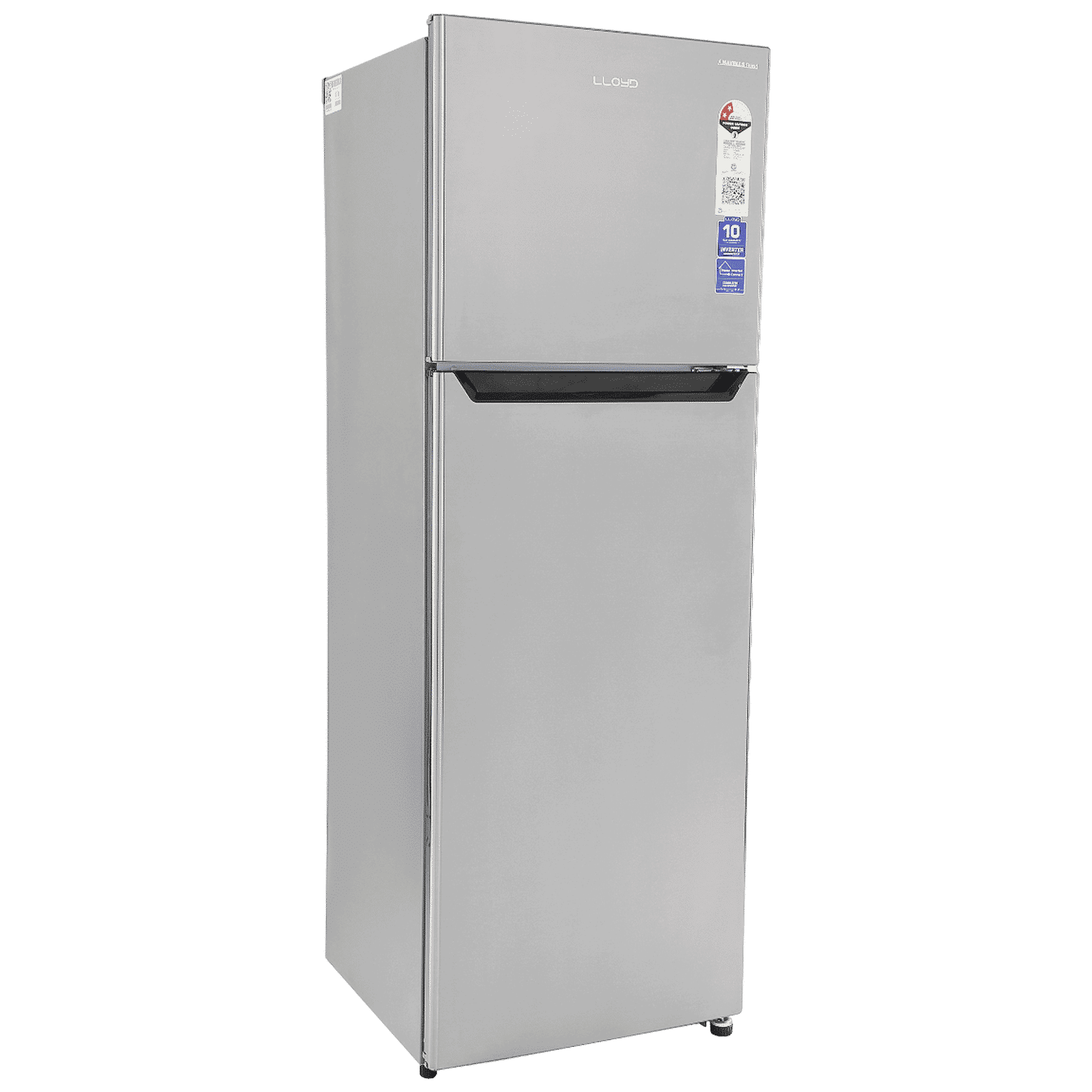 LLOYD 280 Litres 2 Star Frost Free Double Door Refrigerator with Ten Vent Technology (GLFF312AGST1GC, Graphite Steel)_10