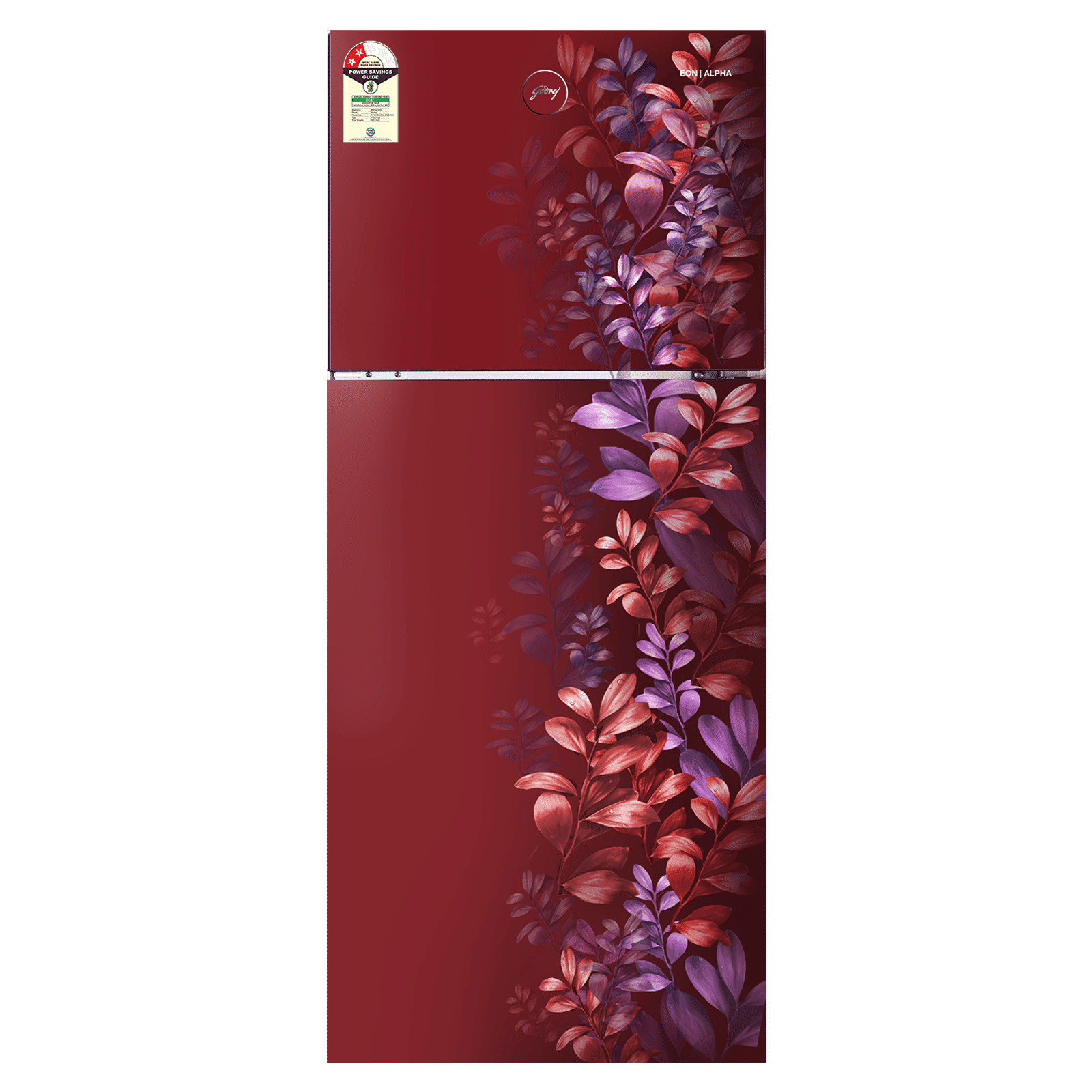 Godrej Eon Alpha 233 Litres 2 Star Frost Free Double Door Refrigerator with Cool Balance Technology (RT EONALPHA 270B RI, Aria Wine)_1