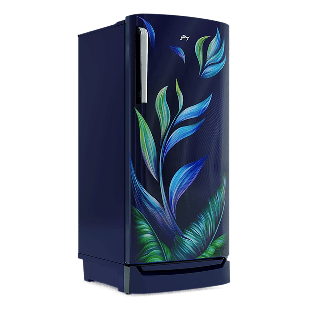 Godrej Edge Marvel 184 Litres 3 Star Direct Cool Single Door Refrigerator with Turbo Cooling Technology (RD EMARVEL 207C TDF, Fusion Blue) Godrej Edge Marvel 184 Litres 3 Star Direct Cool Single Door Refrigerator with Turbo Cooling Technology (RD EMARVEL 207C TDF, Fusion Blue)_4