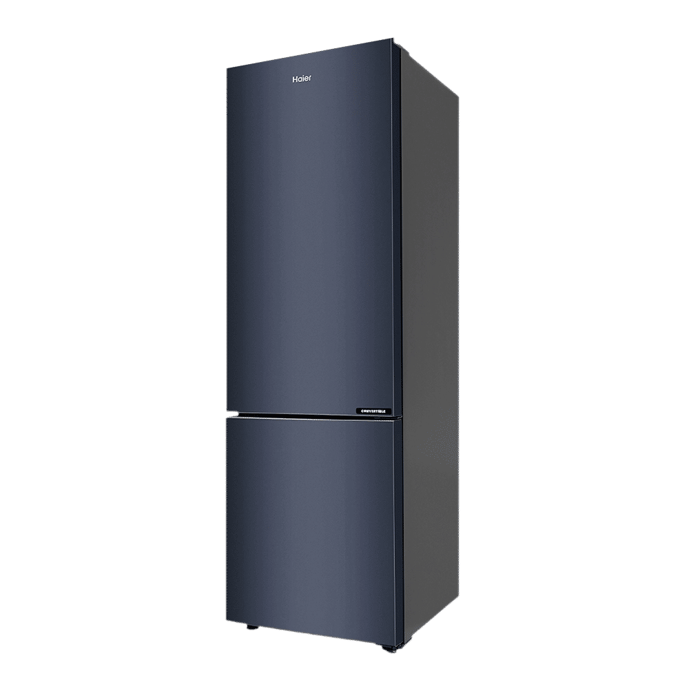 Haier 265 Litres 2 Star Frost Free Double Door Bottom Mount Convertible Refrigerator with Turbo Icing (HRB-3152BGK-P, Graphite Black) Haier 265 Litres 2 Star Frost Free Double Door Bottom Mount Convertible Refrigerator with Turbo Icing (HRB-3152BGK-P, Graphite Black)_4