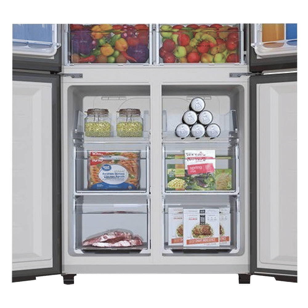 Haier 531 Litres Frost Free French Door Refrigerator with Deo Fresh Technology (HRB-550KS, Black Steel)_10