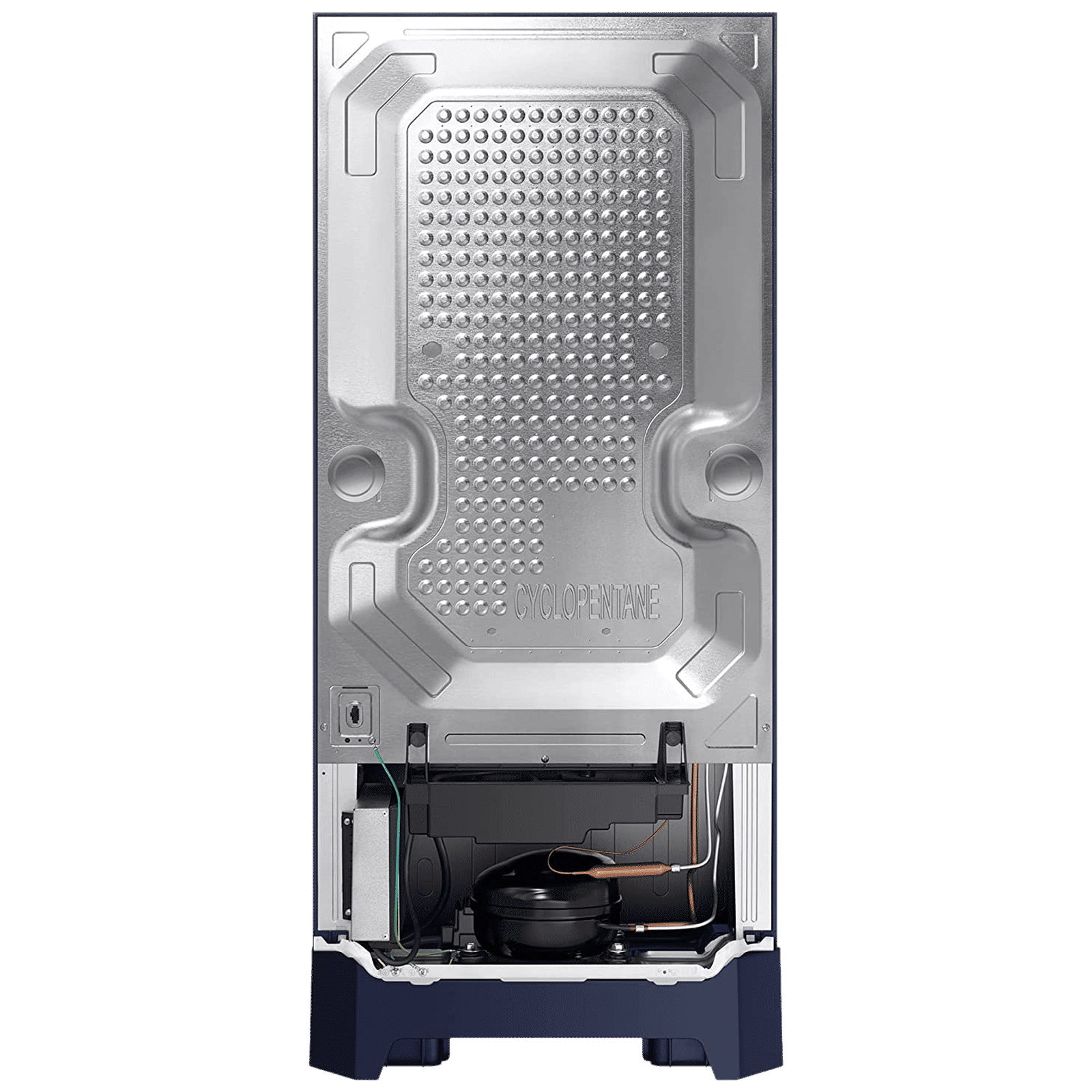 SAMSUNG Stylish Grande 183 Litres 5 Star Direct Cool Single Door Refrigerator with Anti Bacterial Gasket (RR20D2825HV/NL, Blue Arctic)_8