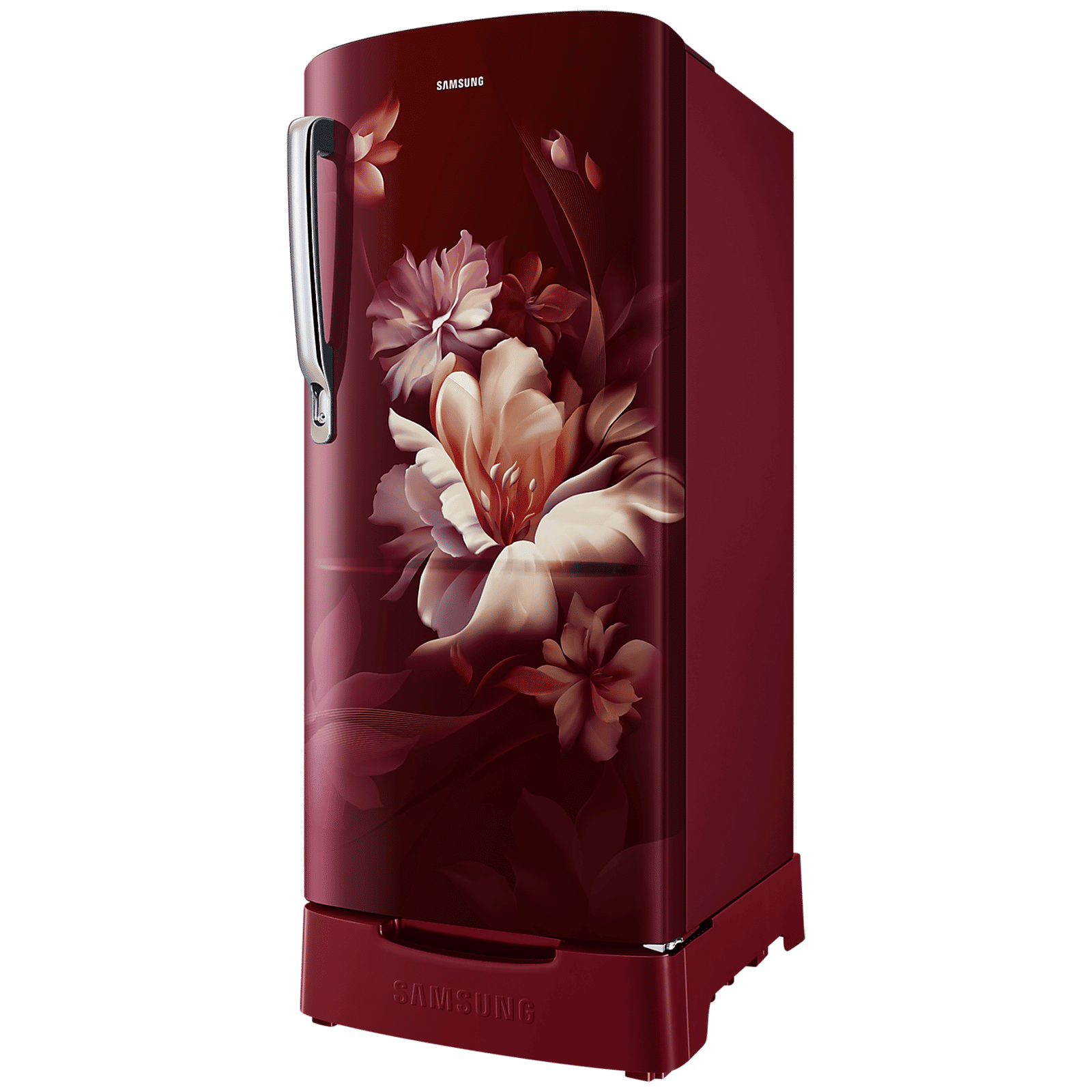 SAMSUNG Stylish Grande 183 Litres 5 Star Direct Cool Single Door Refrigerator with Anti Bacterial Gasket (RR20D2825RZ/NL, Burgundy Red) SAMSUNG Stylish Grande 183 Litres 5 Star Direct Cool Single Door Refrigerator with Anti Bacterial Gasket (RR20D2825RZ/NL, Burgundy Red)_4
