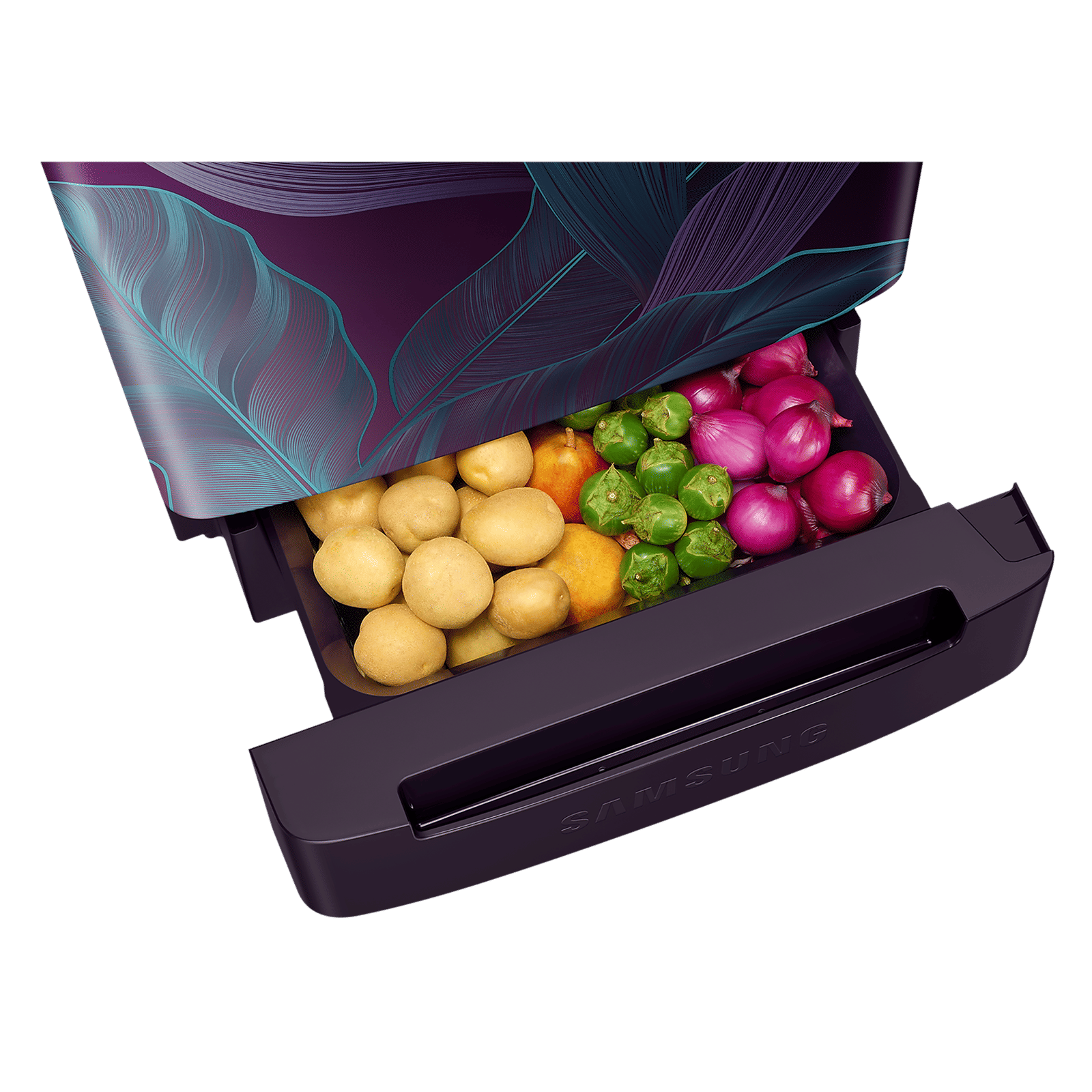 SAMSUNG Digi-Touch Cool 215 Litres 4 Star Direct Cool Single Door Refrigerator with Anti Bacterial Gasket (RR23D2F349R/HL, Paradise Bloom Purple) SAMSUNG Digi-Touch Cool 215 Litres 4 Star Direct Cool Single Door Refrigerator with Anti Bacterial Gasket (RR23D2F349R/HL, Paradise Bloom Purple)_12