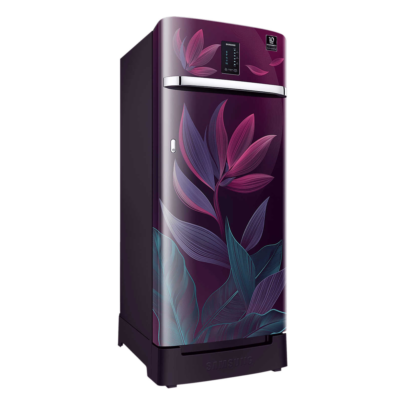 SAMSUNG Digi-Touch Cool 215 Litres 4 Star Direct Cool Single Door Refrigerator with Anti Bacterial Gasket (RR23D2F349R/HL, Paradise Bloom Purple) SAMSUNG Digi-Touch Cool 215 Litres 4 Star Direct Cool Single Door Refrigerator with Anti Bacterial Gasket (RR23D2F349R/HL, Paradise Bloom Purple)_15