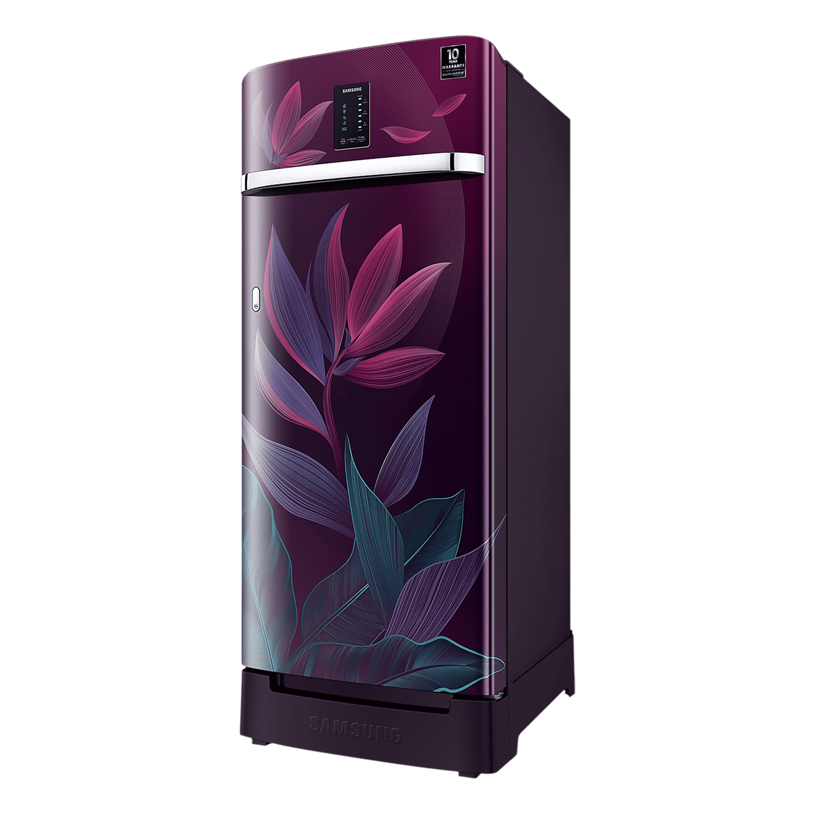 SAMSUNG Digi-Touch Cool 215 Litres 4 Star Direct Cool Single Door Refrigerator with Anti Bacterial Gasket (RR23D2F349R/HL, Paradise Bloom Purple) SAMSUNG Digi-Touch Cool 215 Litres 4 Star Direct Cool Single Door Refrigerator with Anti Bacterial Gasket (RR23D2F349R/HL, Paradise Bloom Purple)_3