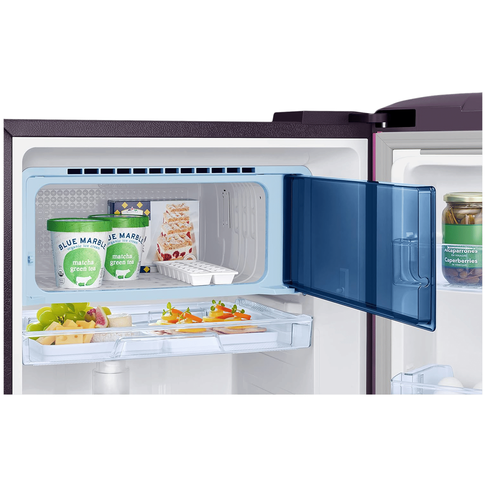 SAMSUNG Digi-Touch Cool 215 Litres 4 Star Direct Cool Single Door Refrigerator with Anti Bacterial Gasket (RR23D2F349R/HL, Paradise Bloom Purple) SAMSUNG Digi-Touch Cool 215 Litres 4 Star Direct Cool Single Door Refrigerator with Anti Bacterial Gasket (RR23D2F349R/HL, Paradise Bloom Purple)_7