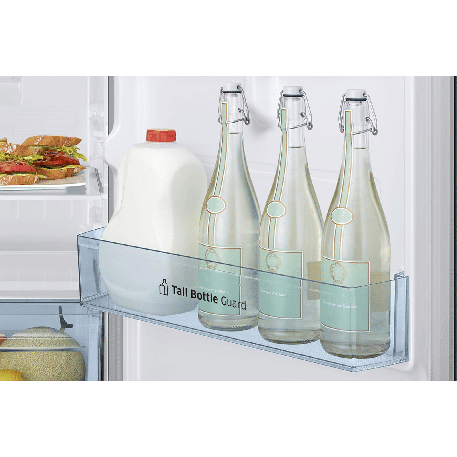 SAMSUNG 322 Litres 3 Star Frost Free Double Door Convertible Refrigerator with Twin Cooling Plus Technology (RT37C4523B1/HL, Black Matt)_11