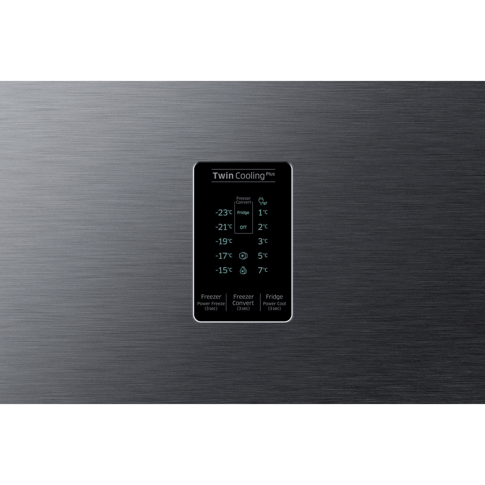 SAMSUNG 363 Litres 3 Star Frost Free Double Door Convertible Refrigerator with Anti Bacterial Gasket (RT39C553EBX/HL, Luxe Black)_11