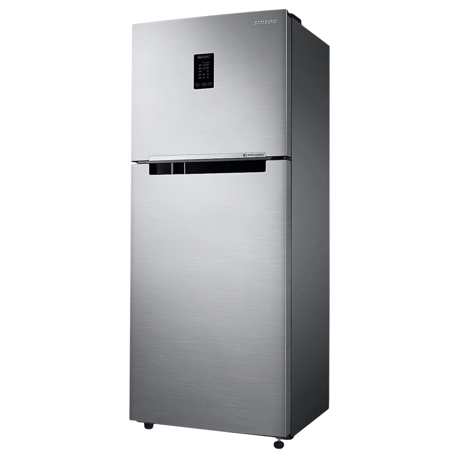 SAMSUNG 301 Litres 2 Star Frost Free Double Door Convertible Refrigerator with Twin Cooling Plus Technology (RT34C4542S8/HL, Elegant Inox) SAMSUNG 301 Litres 2 Star Frost Free Double Door Convertible Refrigerator with Twin Cooling Plus Technology (RT34C4542S8/HL, Elegant Inox)_4