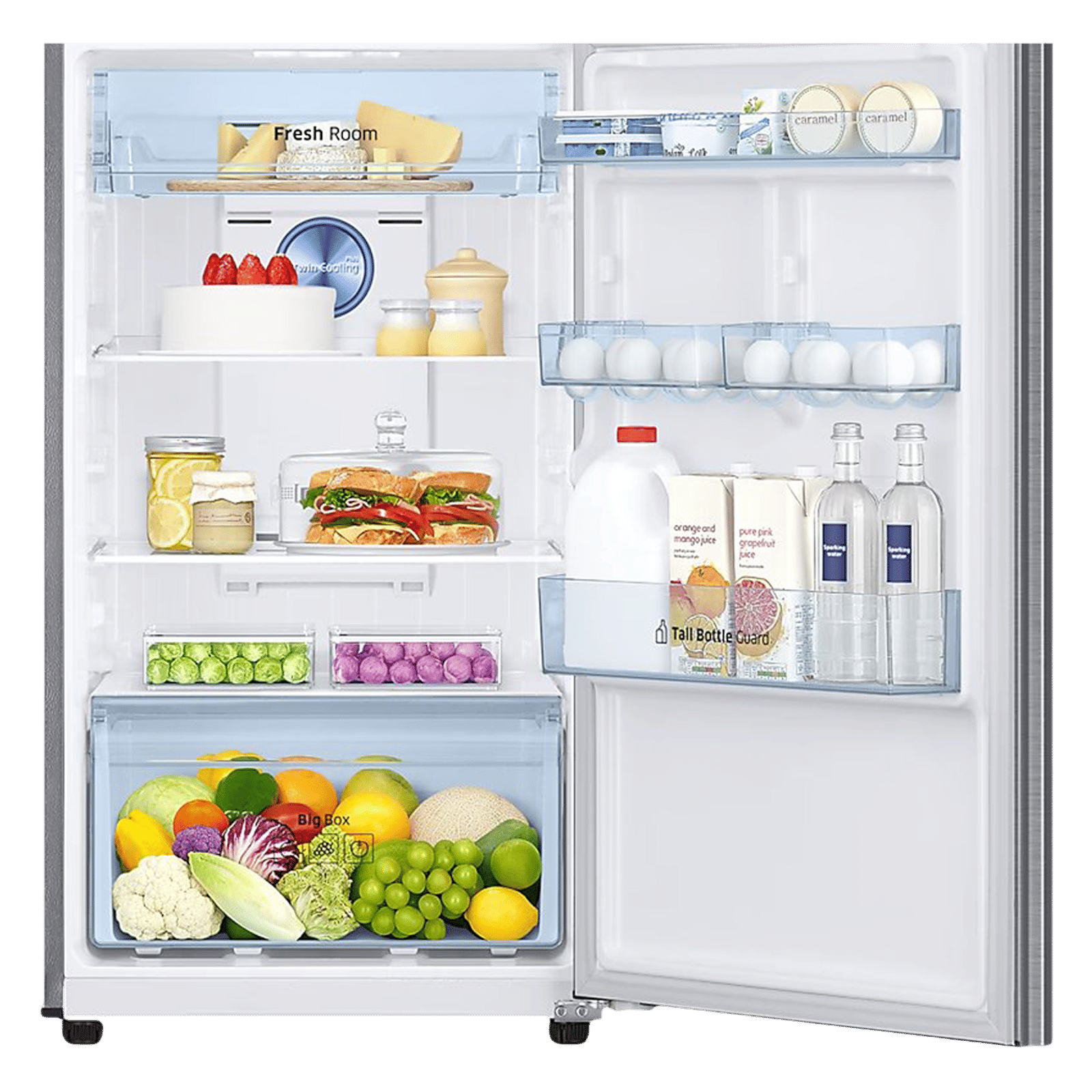 SAMSUNG 301 Litres 2 Star Frost Free Double Door Convertible Refrigerator with Twin Cooling Plus Technology (RT34C4542S8/HL, Elegant Inox) SAMSUNG 301 Litres 2 Star Frost Free Double Door Convertible Refrigerator with Twin Cooling Plus Technology (RT34C4542S8/HL, Elegant Inox)_7