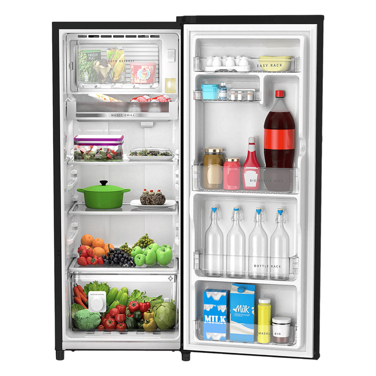 Whirlpool Vitamagic Pro 192 Litres 3 Star Direct Cool Single Door Refrigerator with Zeolite Technology (73131, Grey) Whirlpool Vitamagic Pro 192 Litres 3 Star Direct Cool Single Door Refrigerator with Zeolite Technology (73131, Grey)_5