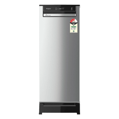 Whirlpool Vitamagic Pro 192 Litres 3 Star Direct Cool Single Door Refrigerator with Zeolite Technology (73132, Grey)