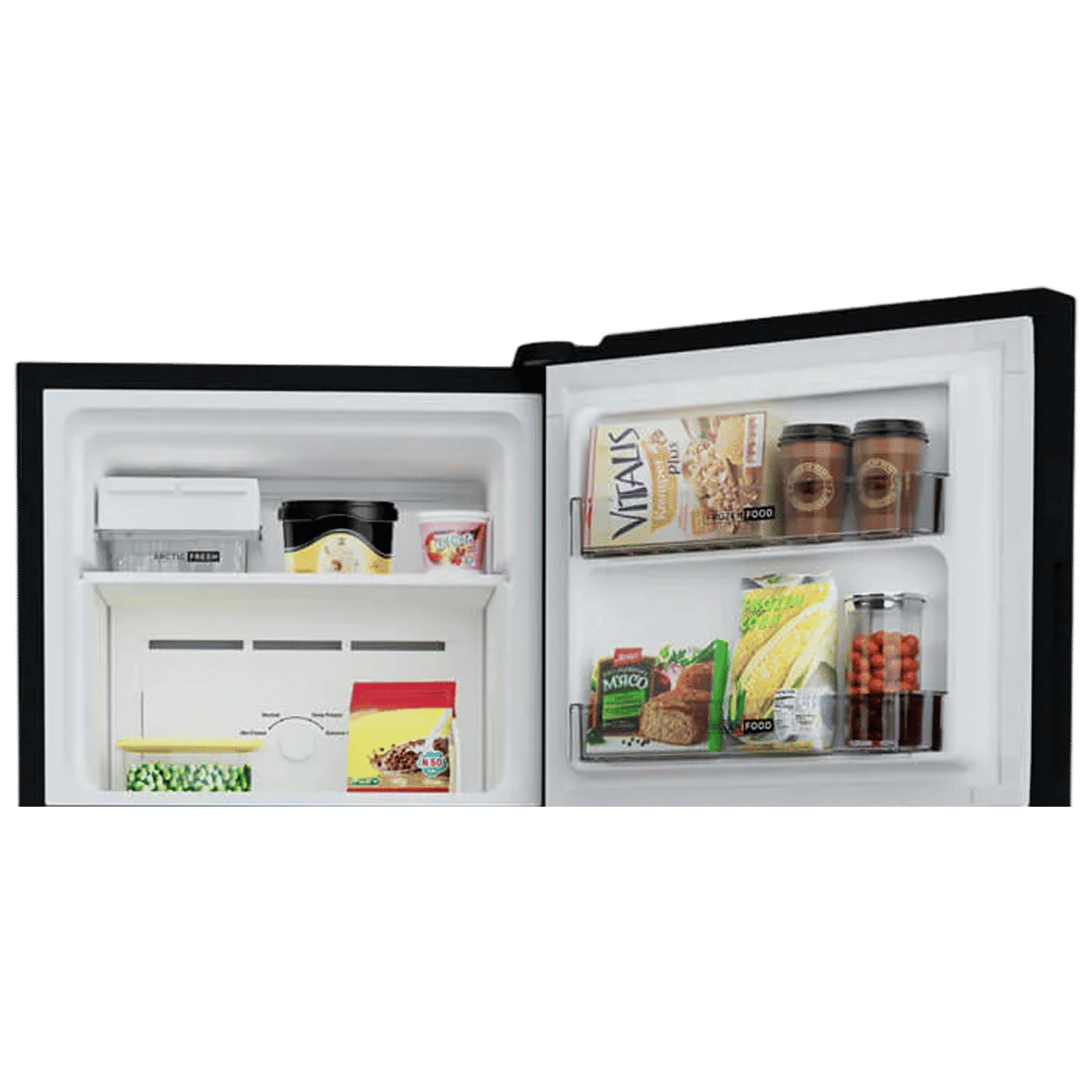 Whirlpool Neofresh 235 Litres 2 Star Frost Free Double Door Refrigerator with Intellisense Inverter Technology (22052, Crystal Black) Whirlpool Neofresh 235 Litres 2 Star Frost Free Double Door Refrigerator with Intellisense Inverter Technology (22052, Crystal Black)_8