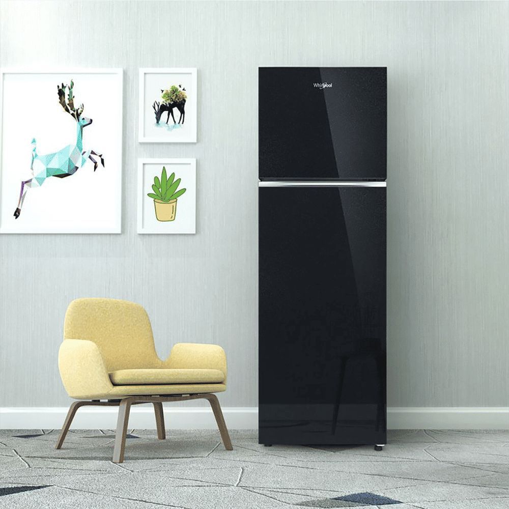 Whirlpool Neofresh 235 Litres 2 Star Frost Free Double Door Refrigerator with Intellisense Inverter Technology (22052, Crystal Black) Whirlpool Neofresh 235 Litres 2 Star Frost Free Double Door Refrigerator with Intellisense Inverter Technology (22052, Crystal Black)_9