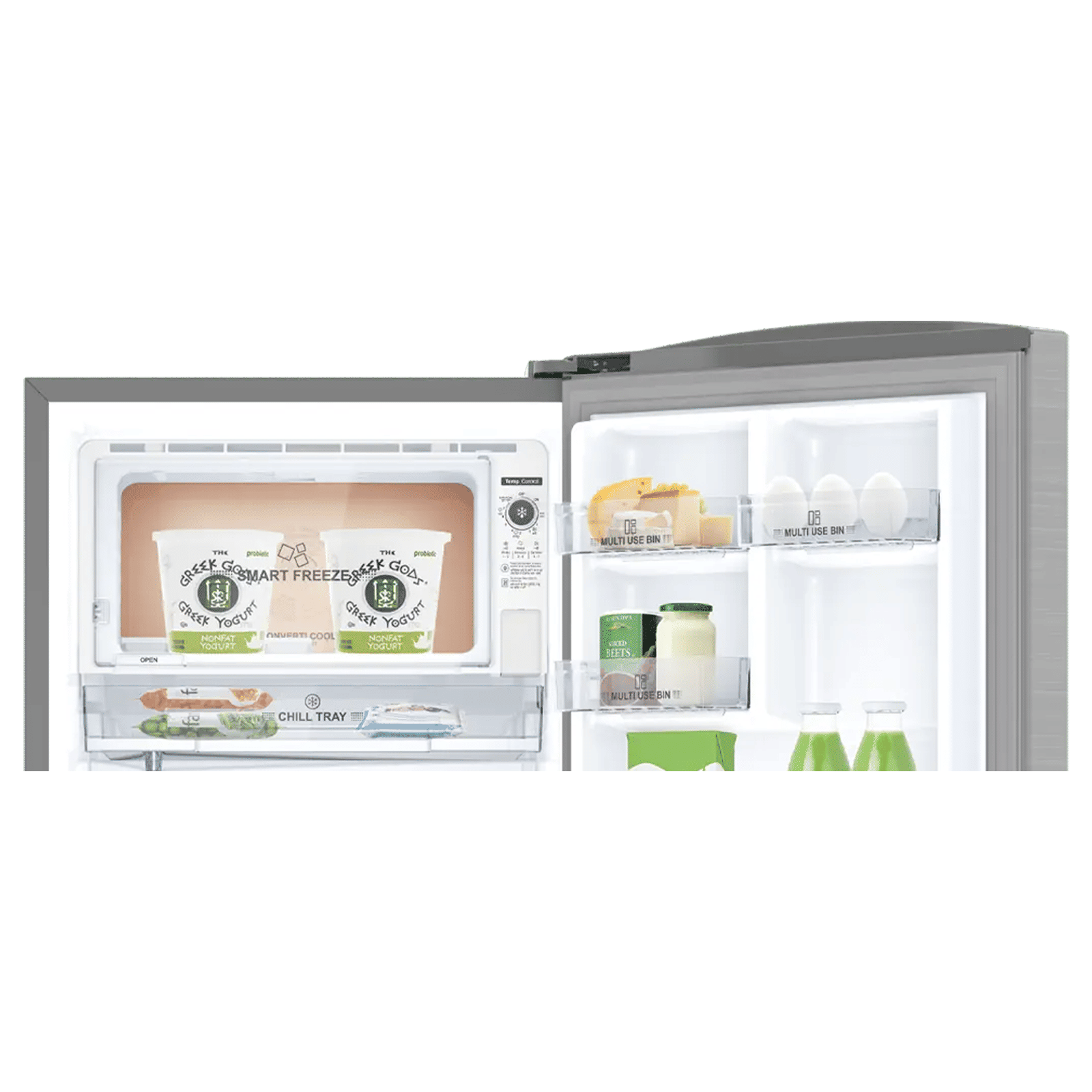 IFB Advance - Cool 206 Litres 4 Star Direct Cool Single Door Refrigerator with Anti Bacterial Gasket (IFBDC-2324IGS, Grey Steel)_8
