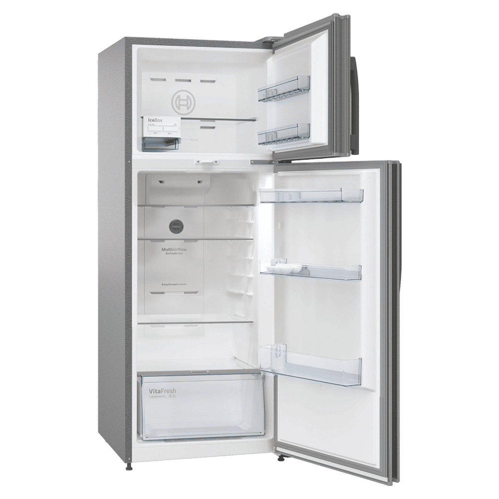 BOSCH Series 4 334 Litres 2 Star Frost Free Double Door Convertible Refrigerator with VarioInverter Compressor (CTC35S02NI, Shiney Silver) BOSCH Series 4 334 Litres 2 Star Frost Free Double Door Convertible Refrigerator with VarioInverter Compressor (CTC35S02NI, Shiney Silver)_5
