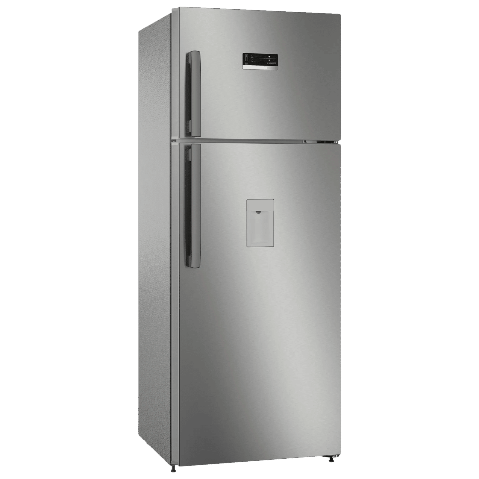 BOSCH Series 4 334 Litres 2 Star Frost Free Double Door Convertible Refrigerator with VarioInverter Compressor (CTC35S02DI, Shiney Silver)_1