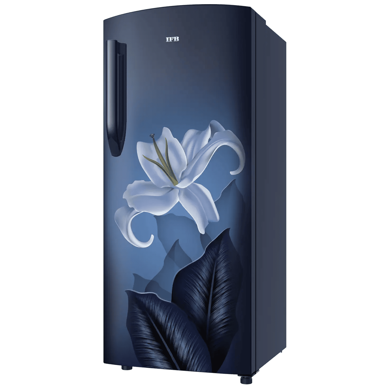 IFB Metal - Cool 197 Litres 3 Star Direct Cool Single Door Refrigerator with Anti Bacterial Gasket (IFBDC-2233FBB, Blue Flower) IFB Metal - Cool 197 Litres 3 Star Direct Cool Single Door Refrigerator with Anti Bacterial Gasket (IFBDC-2233FBB, Blue Flower)_4
