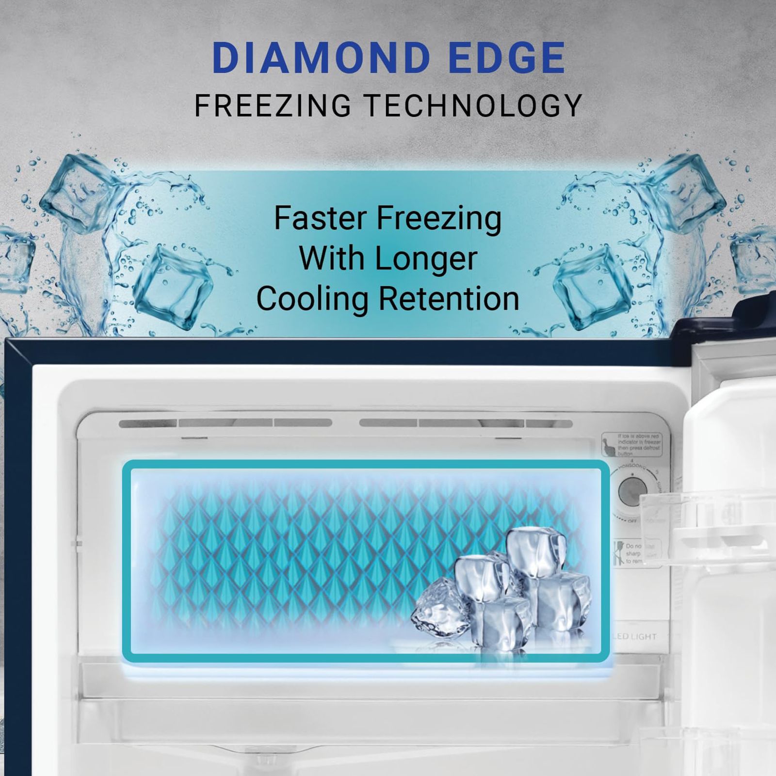 Haier 175 Litres 2 Star Direct Cool Single Door Refrigerator with Anti-Bacterial Gasket (HED182MLN, Marine Lotus) Haier 175 Litres 2 Star Direct Cool Single Door Refrigerator with Anti-Bacterial Gasket (HED182MLN, Marine Lotus)_13