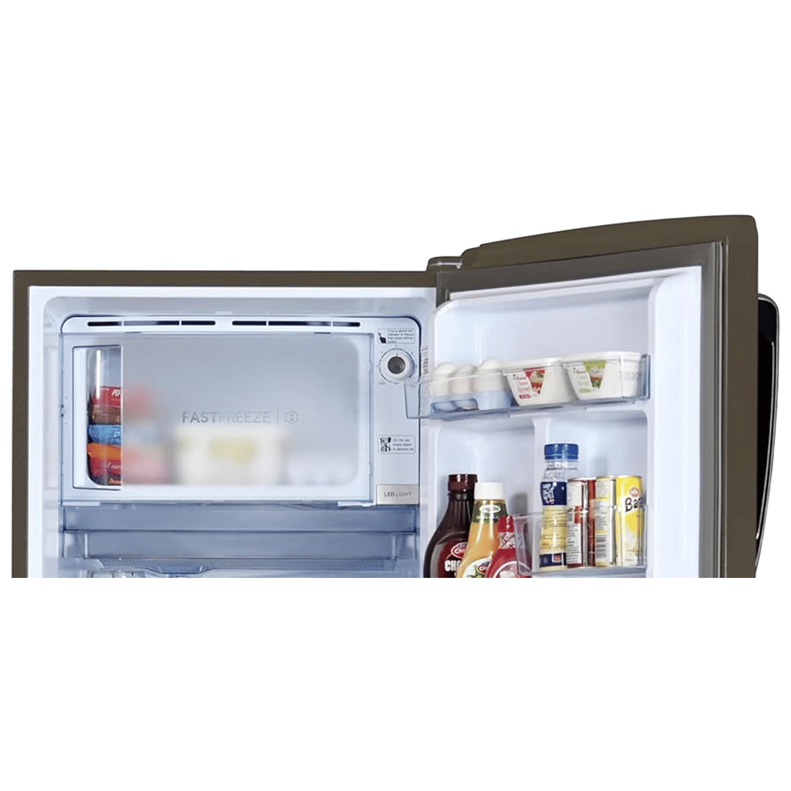 Haier 205 Litres 3 Star Direct Cool Single Door Refrigerator with Antibacterial Gasket (HED213TSN, Inox Steel) Haier 205 Litres 3 Star Direct Cool Single Door Refrigerator with Antibacterial Gasket (HED213TSN, Inox Steel)_8
