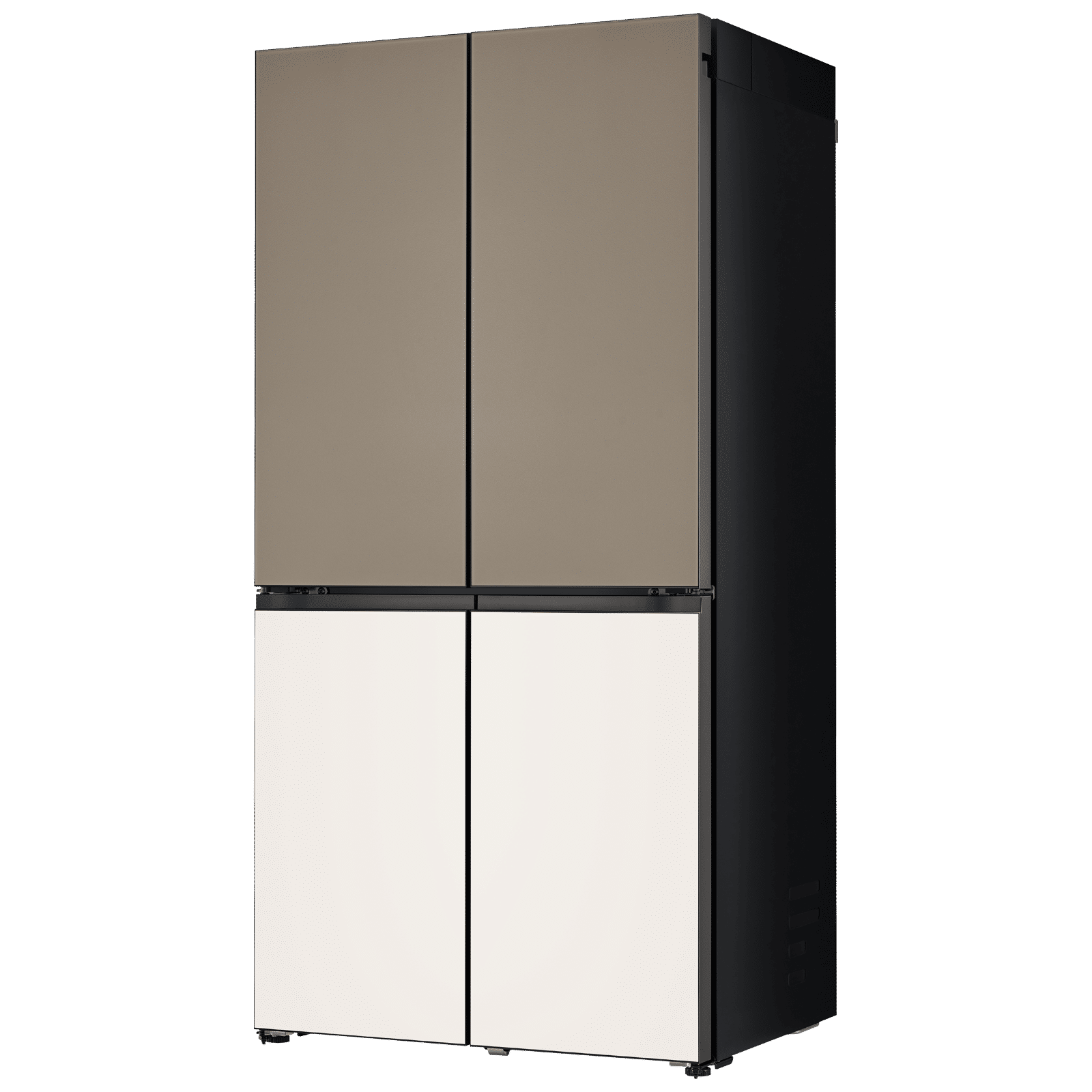 LG 614 Litres 3 Star Frost Free French Door Smart Wifi Enabled Refrigerator with Multi Air Flow (GR-B24FQGJB, Brown & Beige)_4