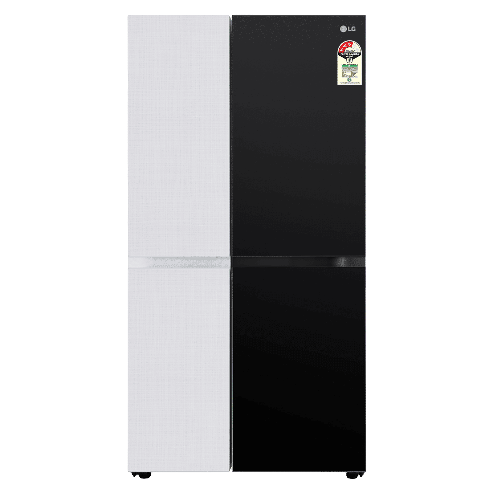LG 650 Litres 3 Star Frost Free Side by Side Refrigerator with Anti Bacterial Gasket (GL-B257DMK3, Moon Knight) LG 650 Litres 3 Star Frost Free Side by Side Refrigerator with Anti Bacterial Gasket (GL-B257DMK3, Moon Knight)_1