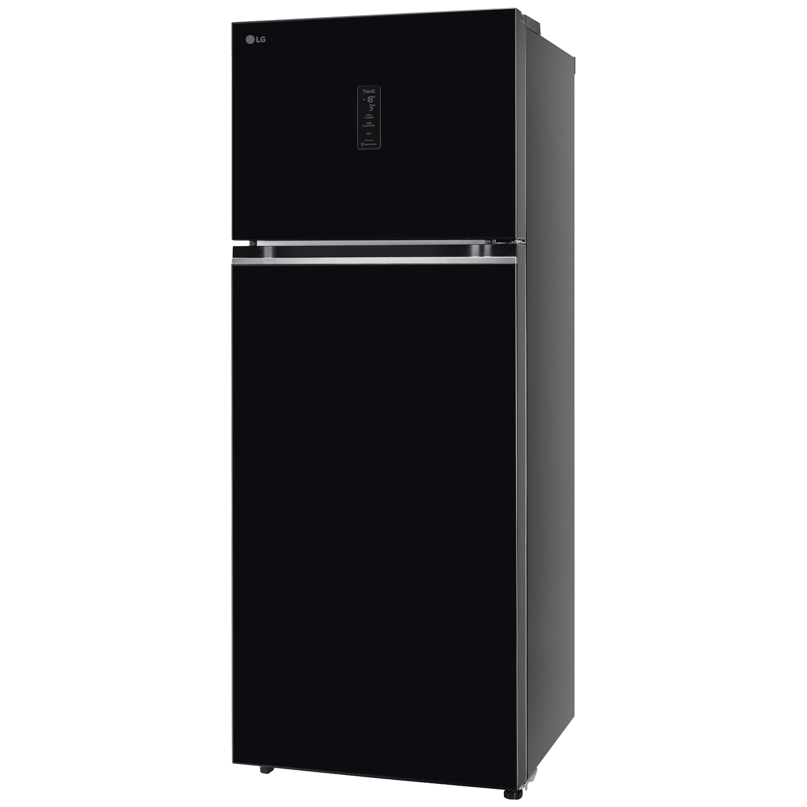 LG 466 Litres 2 Star Frost Free Double Door Smart Wifi Enabled Refrigerator with Multi Air Flow (GL-T492MESY, Ebony Sheen) LG 466 Litres 2 Star Frost Free Double Door Smart Wifi Enabled Refrigerator with Multi Air Flow (GL-T492MESY, Ebony Sheen)_4