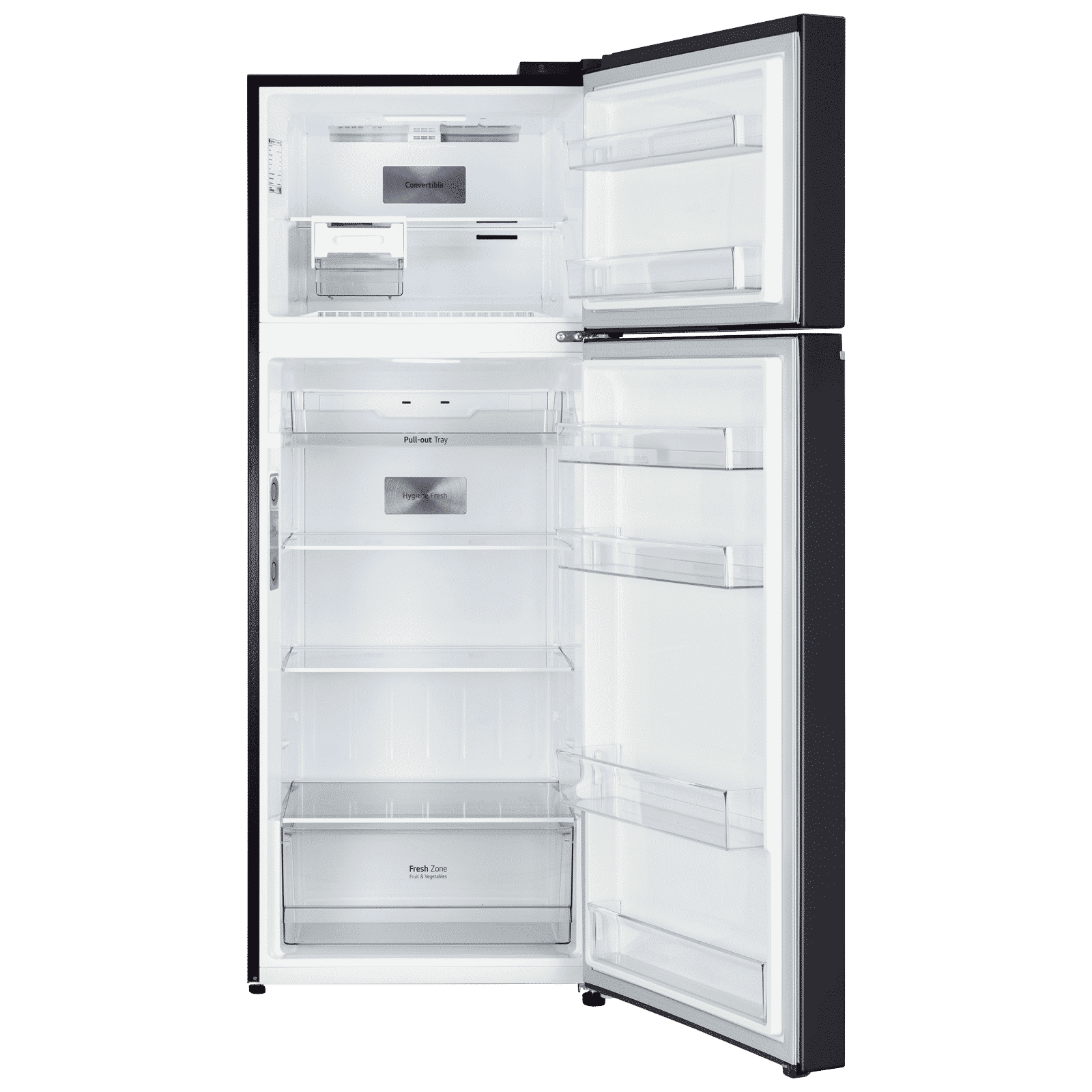 LG 466 Litres 2 Star Frost Free Double Door Smart Wifi Enabled Refrigerator with Multi Air Flow (GL-T492MESY, Ebony Sheen) LG 466 Litres 2 Star Frost Free Double Door Smart Wifi Enabled Refrigerator with Multi Air Flow (GL-T492MESY, Ebony Sheen)_6