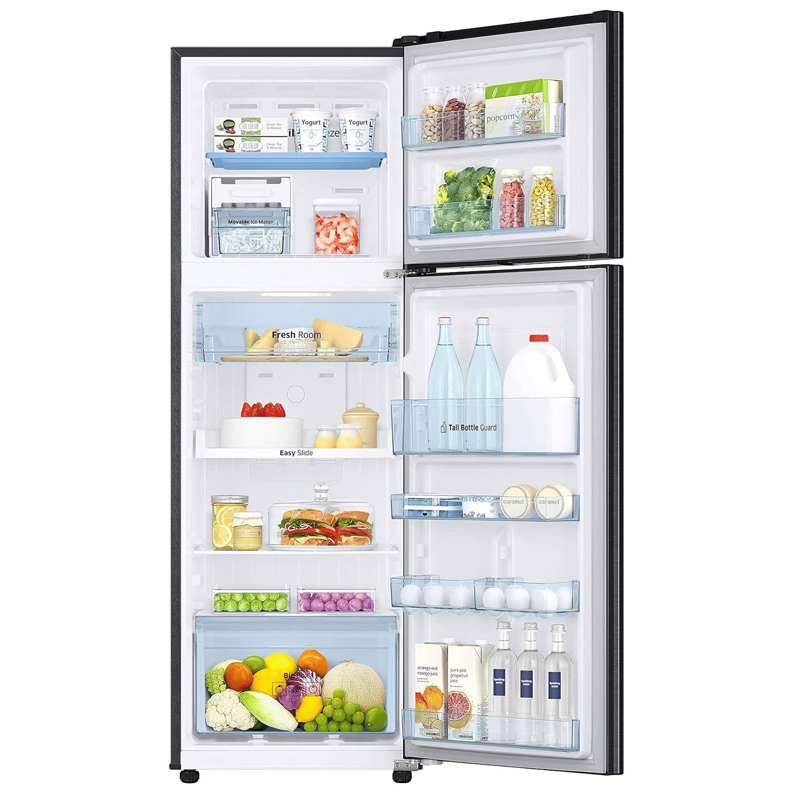 SAMSUNG 256 Litres 2 Star Frost Free Double Door Convertible Refrigerator with All-around Cooling (RT30C3732BX/HL, Luxe Brown) SAMSUNG 256 Litres 2 Star Frost Free Double Door Convertible Refrigerator with All-around Cooling (RT30C3732BX/HL, Luxe Brown)_3