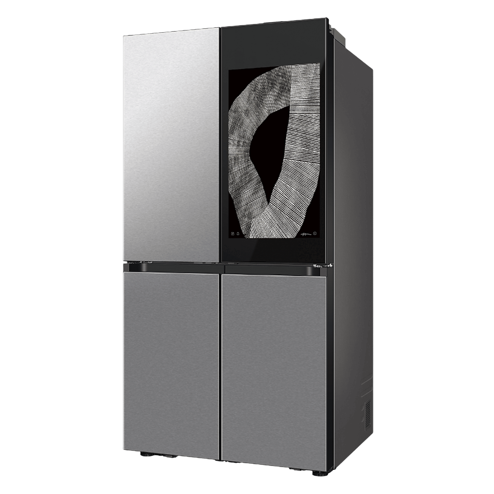 SAMSUNG 809 Litres Frost Free French Door Convertible Refrigerator with Water Dispenser (RF71DB9950QD/TL, Clean Charcoal & Stainless Steel)_8