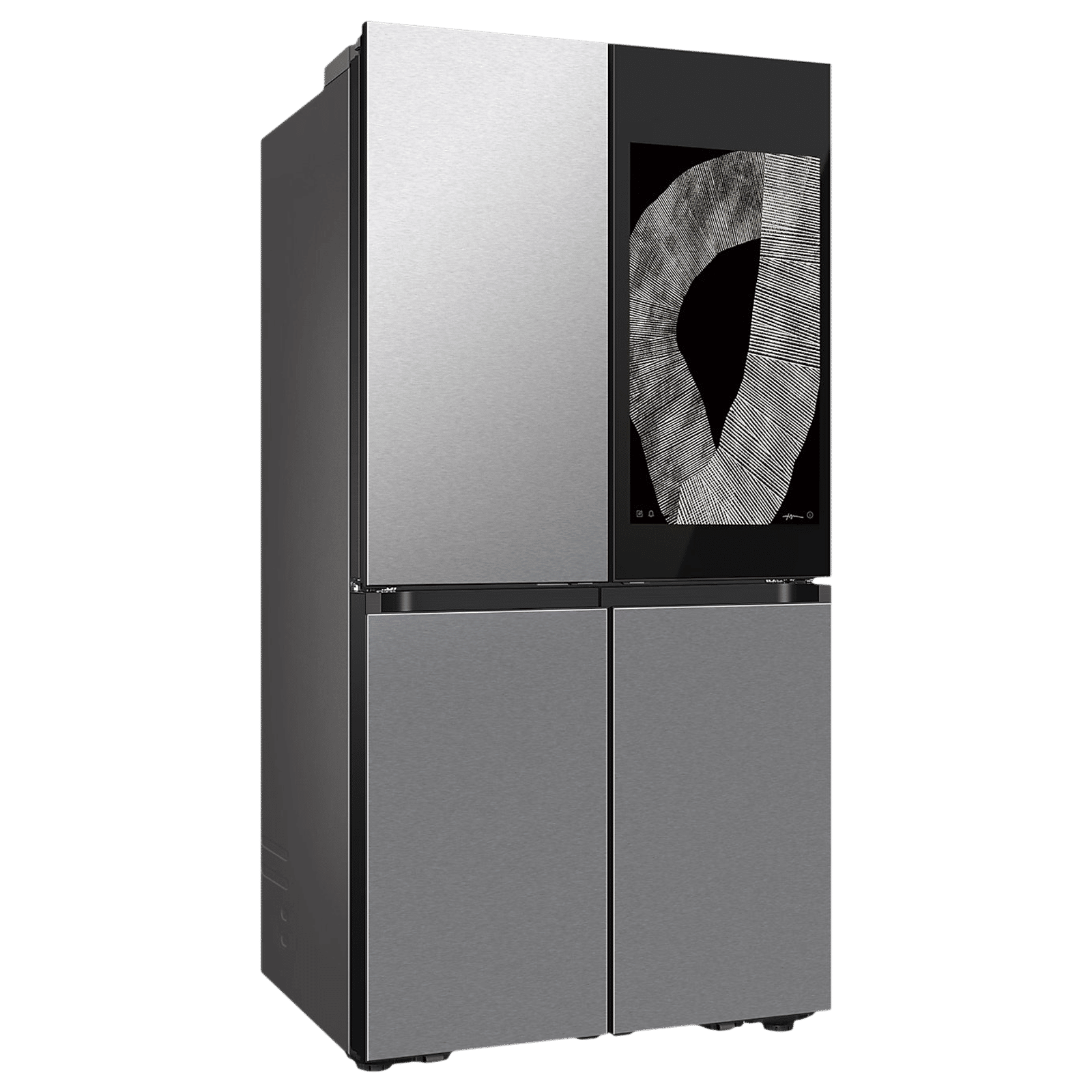 SAMSUNG 809 Litres Frost Free French Door Convertible Refrigerator with Water Dispenser (RF71DB9950QD/TL, Clean Charcoal & Stainless Steel)_10