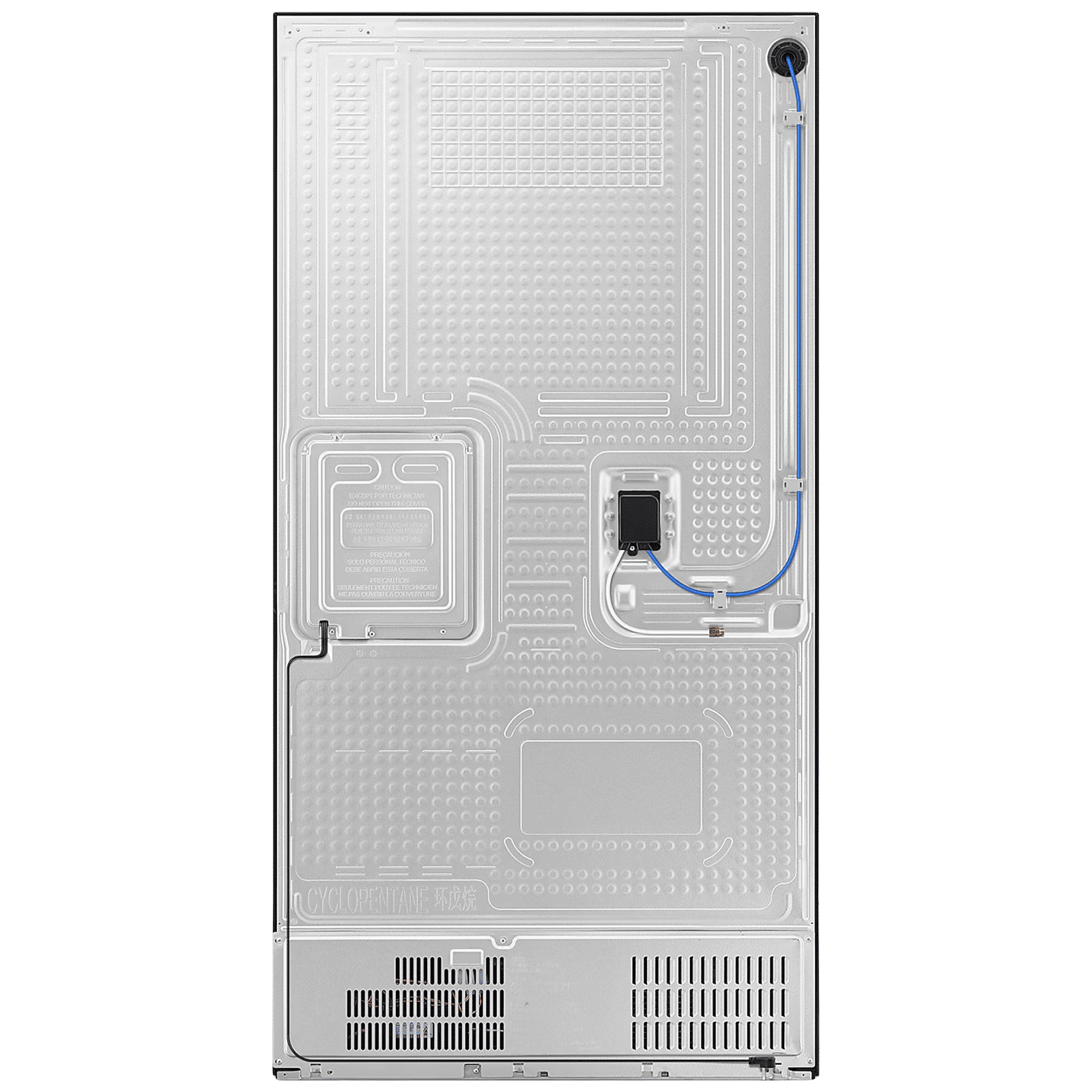 SAMSUNG 809 Litres Frost Free French Door Convertible Refrigerator with Water Dispenser (RF71DB9950QD/TL, Clean Charcoal & Stainless Steel)_6