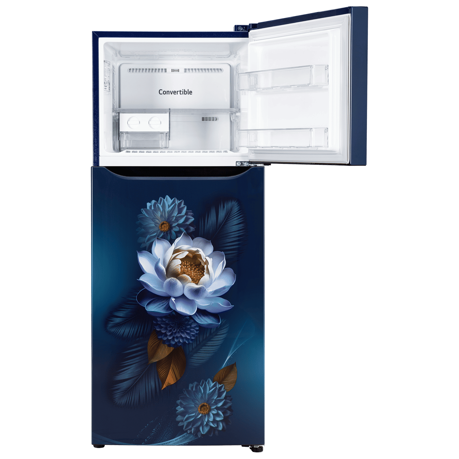 LG 240 Litres 2 Star Frost Free Double Door Convertible Refrigerator with Smart Diagnosis (GL-S292SBWY, Blue Water Lily)_11