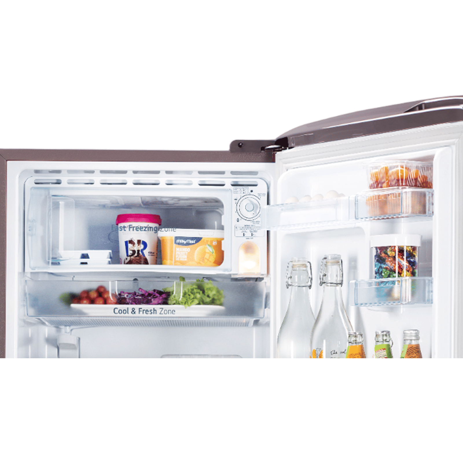 LG 210 Litres 3 Star Direct Cool Single Door Refrigerator with Stabilizer Free Operation (GL-D231AFSD, Fawn Steel) LG 210 Litres 3 Star Direct Cool Single Door Refrigerator with Stabilizer Free Operation (GL-D231AFSD, Fawn Steel)_8
