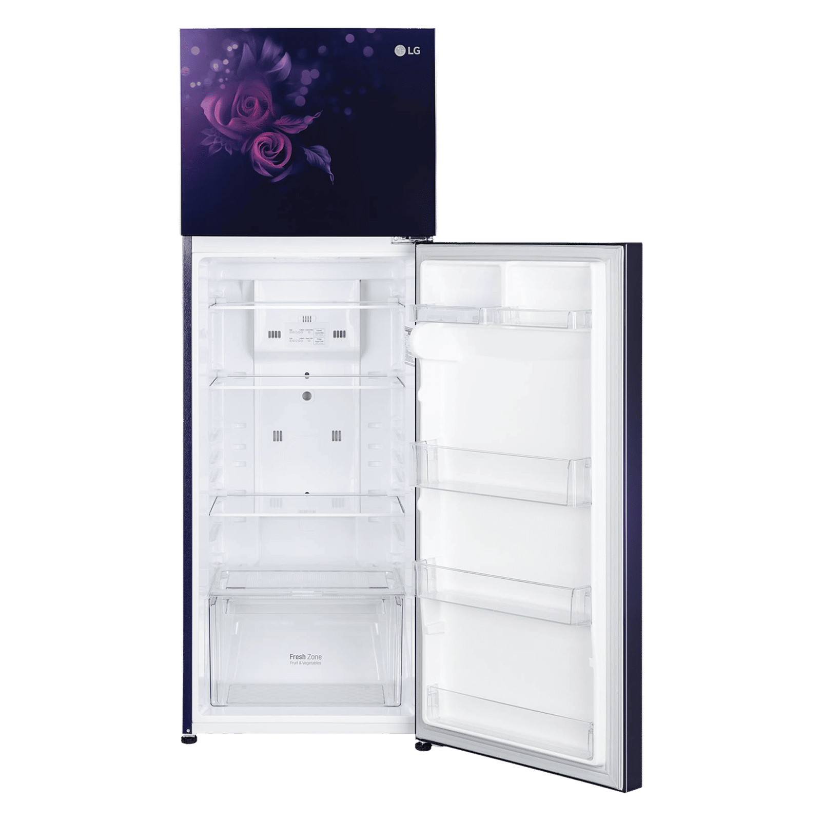 LG 272 Litres 2 Star Frost Free Double Door Convertible Refrigerator with Anti Bacterial Gasket (GL-S312SBEY.ABEZEBN, Blue Euphoria)_14