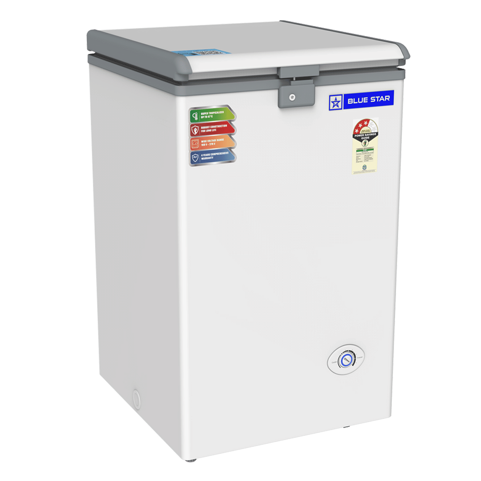 Blue Star NEYW Series 108 Litres 3 Star Single Door Deep Freezer (Static Cooling Technology, CF3-130NEYW, White) Blue Star NEYW Series 108 Litres 3 Star Single Door Deep Freezer (Static Cooling Technology, CF3-130NEYW, White)_8