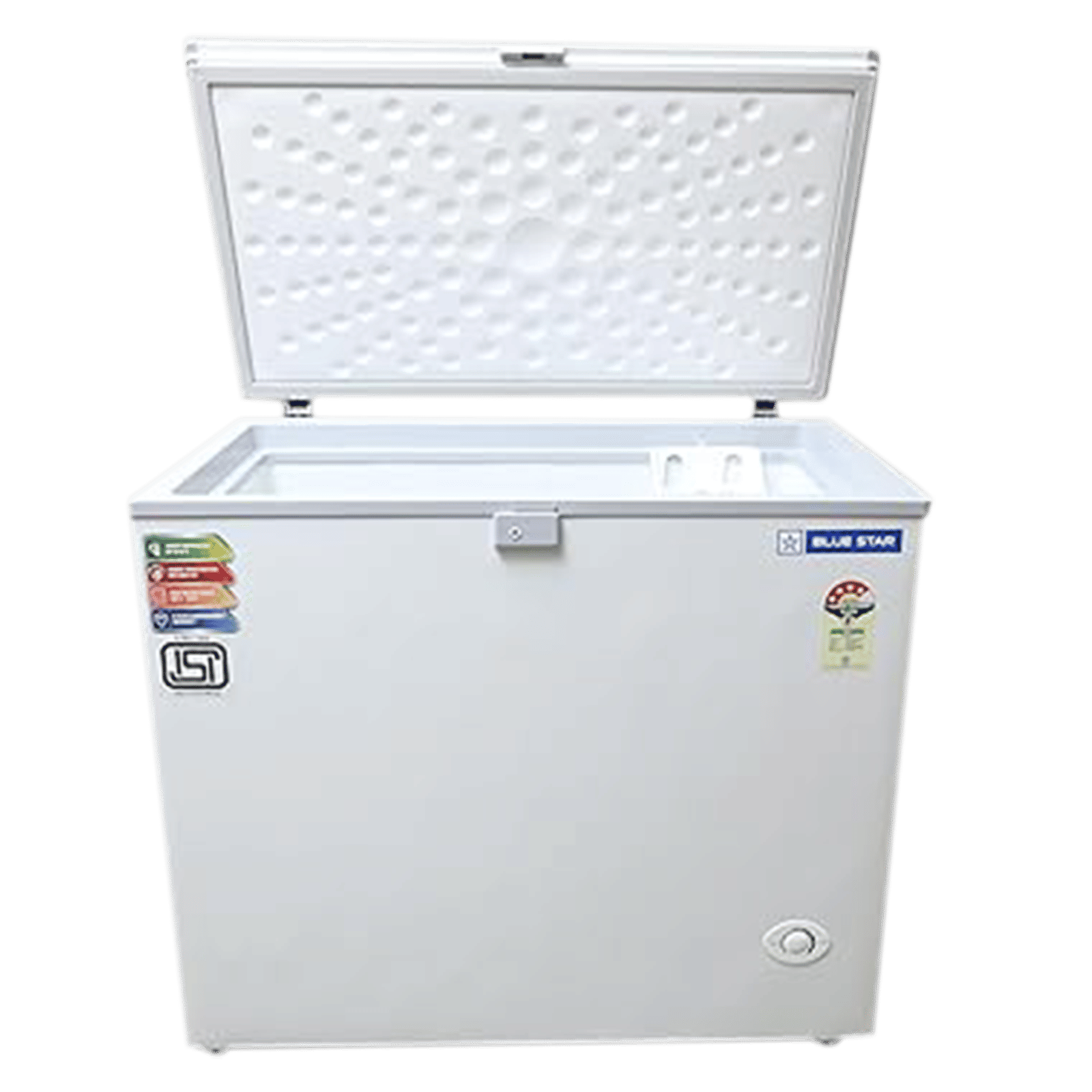 Blue Star NEYW Series 215 Litres 4 Star Single Door Deep Freezer (Static Cooling Technology, CF4-230NEYW, White)_5