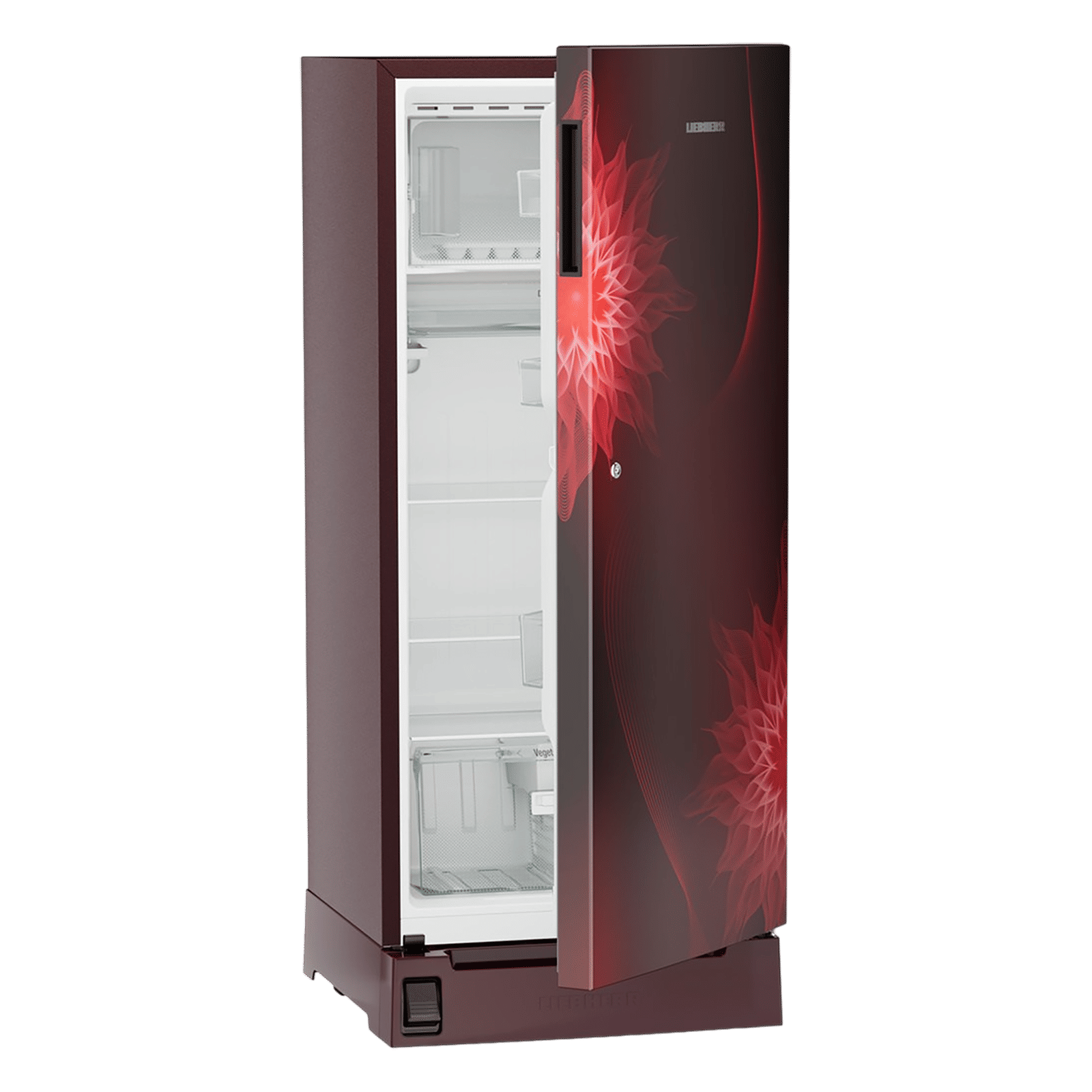 LIEBHERR Plus 202 Litres 3 Star Direct Cool Single Door Refrigerator with Antibacterial Gasket (DFPrmC 2021, Red Mystiq)_7
