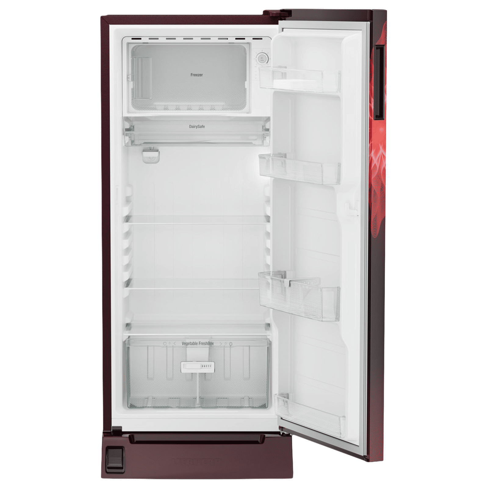 LIEBHERR Plus 202 Litres 3 Star Direct Cool Single Door Refrigerator with Antibacterial Gasket (DFPrmC 2021, Red Mystiq)_6