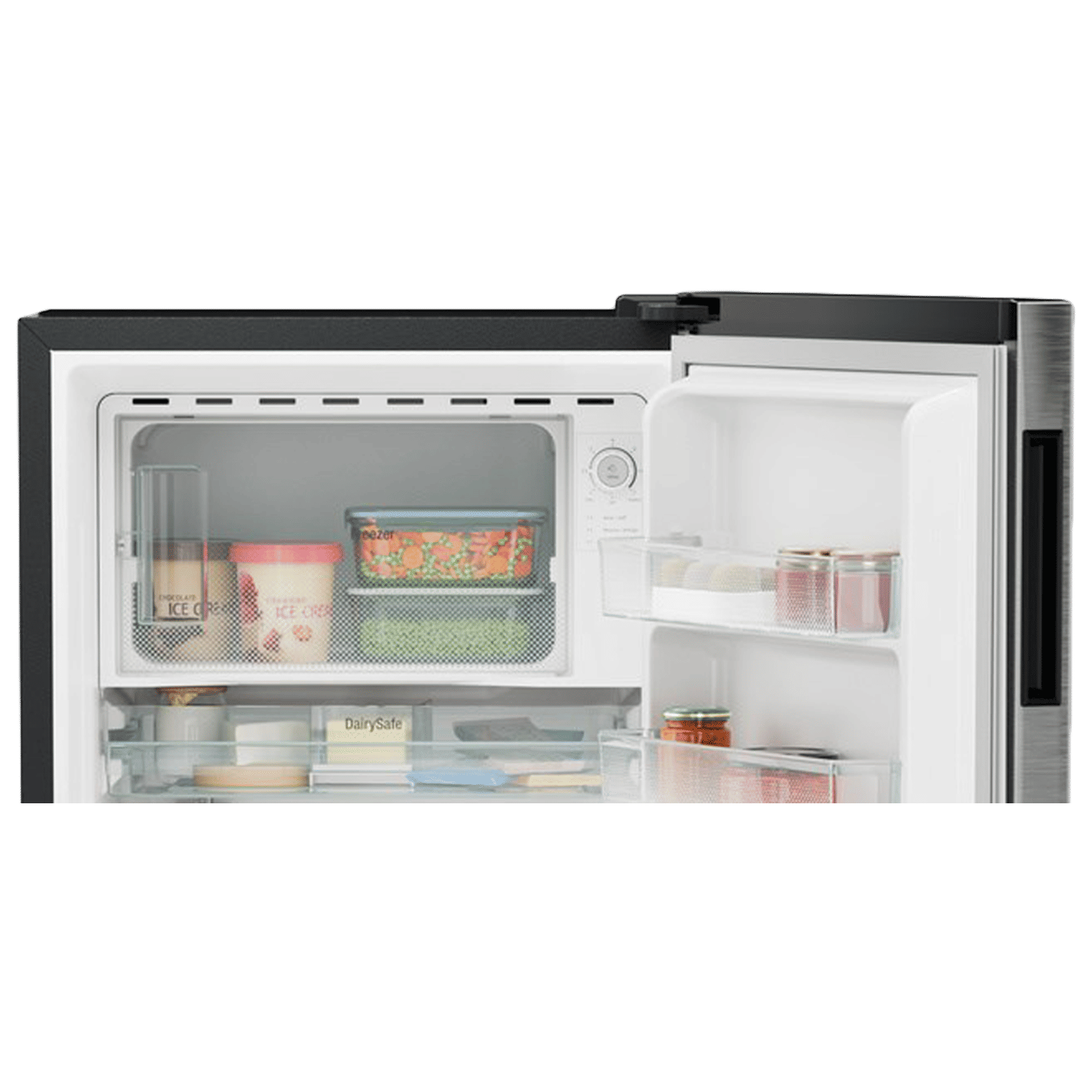 LIEBHERR Plus 222 Litres 3 Star Direct Cool Single Door Refrigerator with Anti Bacterial Gasket (DFPsiC 2221, Silver Steel)_6
