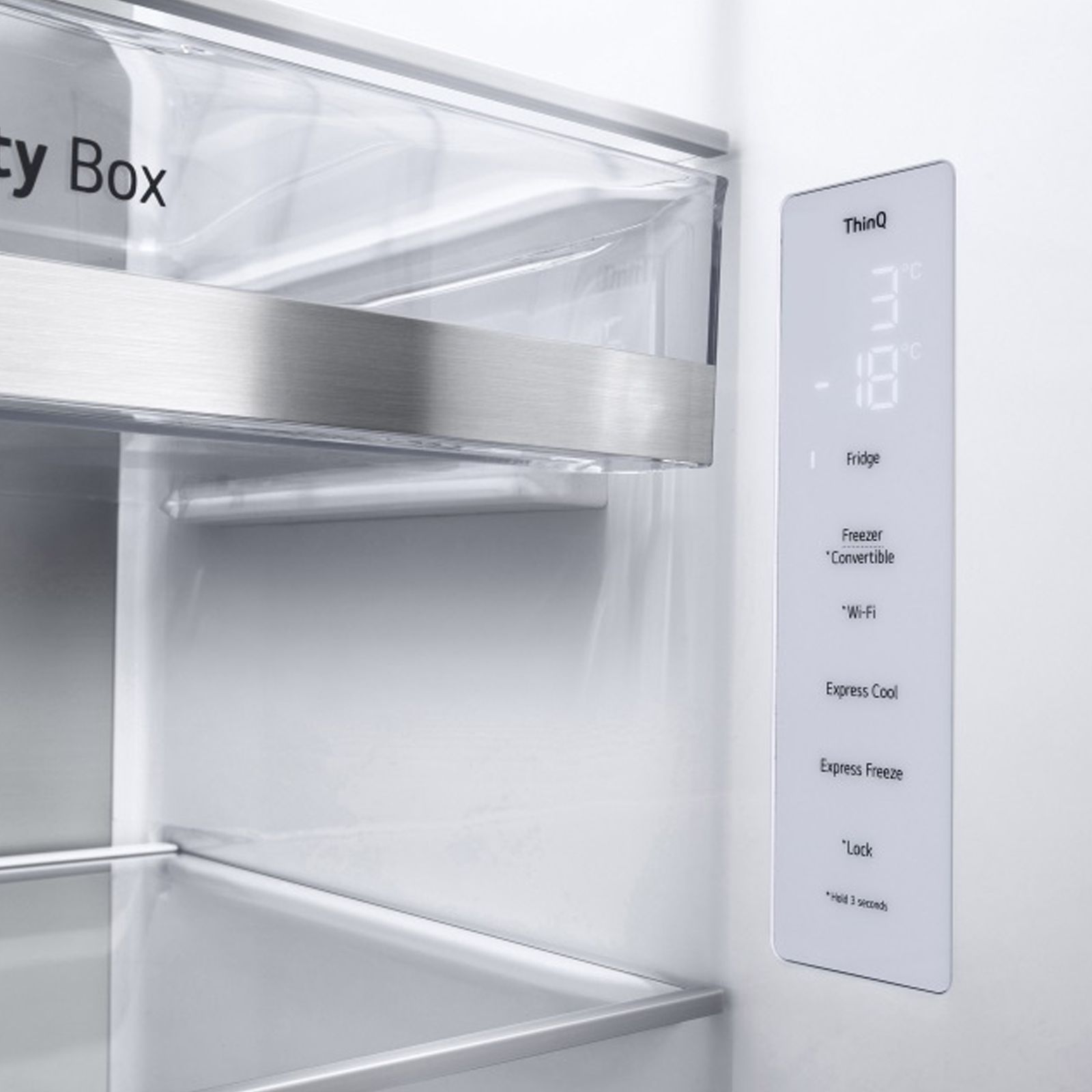 LG 630 Litres 3 Star Frost Free Side by Side Door Smart Wifi Enabled Refrigerator with Multi Air Flow (GL-X257AMC3, Matt Black)_15
