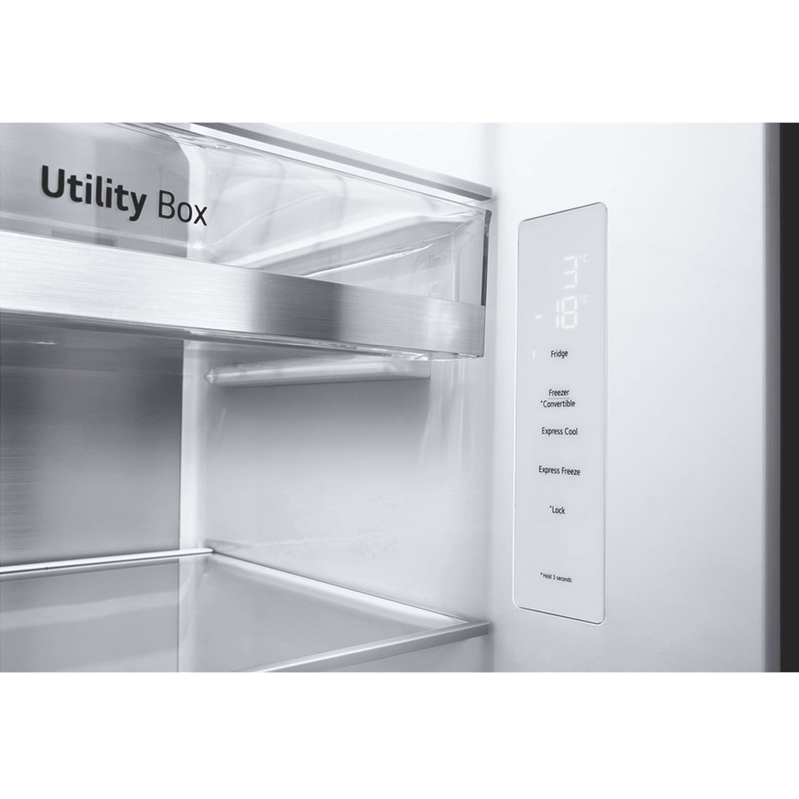 LG 630 Litres 3 Star Frost Free Side by Side Door Smart Wifi Enabled Refrigerator with Multi Air Flow (GL-X257ABS3, Noble Steel)_11