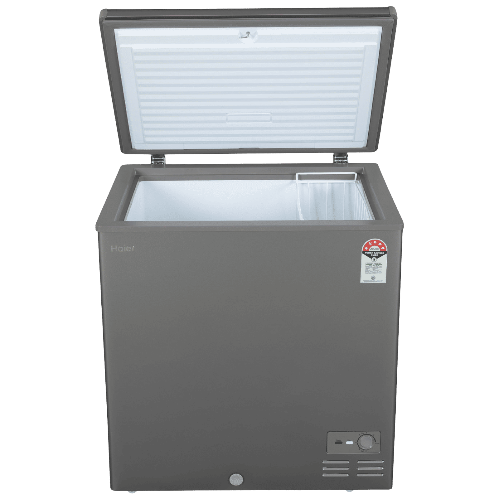 Haier Titanium 225 Litres 5 Star Single Door Deep Freezer (Stabilizer Free Operation, HFC-225SME5, Grey)_6