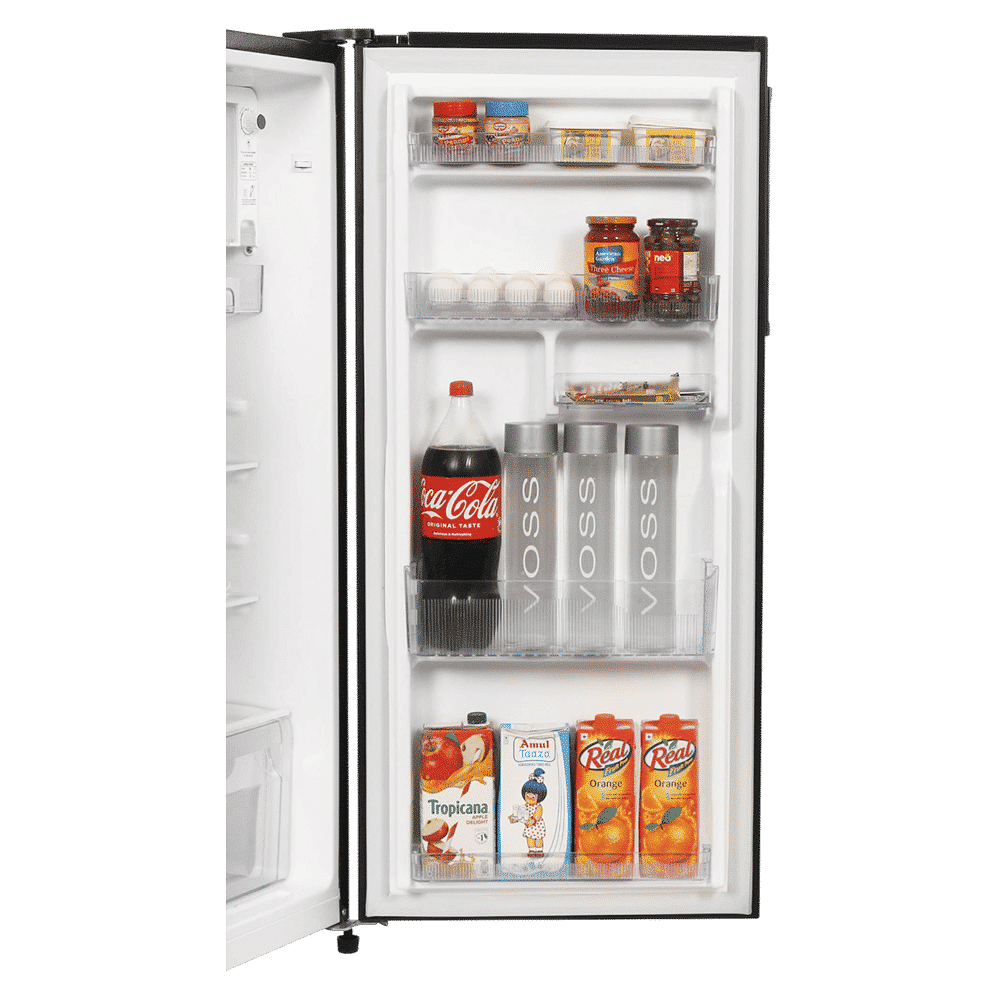 SHARP 175 Litres 4 Star Direct Cool Single Door Refrigerator with Anti Bacterial Gasket (SJ-G19ST-BK, Black) SHARP 175 Litres 4 Star Direct Cool Single Door Refrigerator with Anti Bacterial Gasket (SJ-G19ST-BK, Black)_1