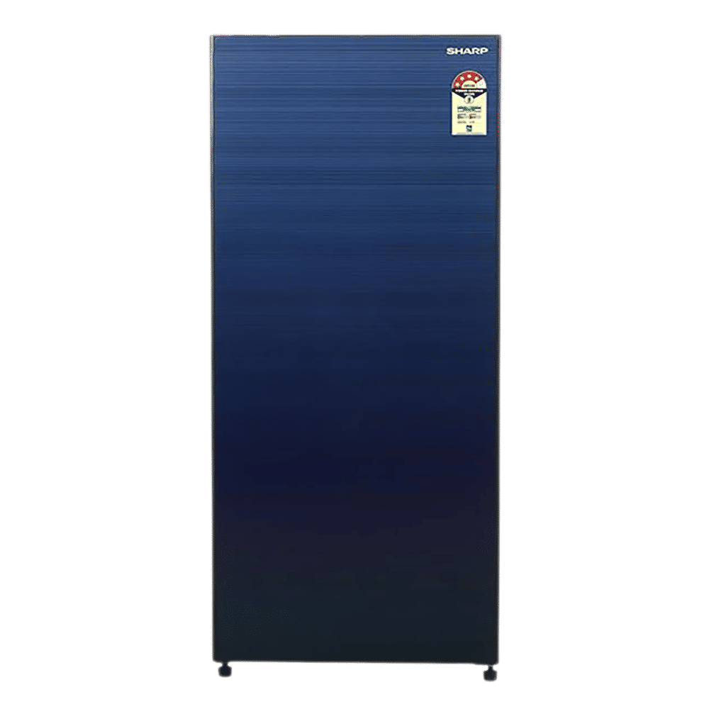 SHARP 175 Litres 4 Star Direct Cool Single Door Refrigerator with Anti Bacterial Gasket (SJ-G19ST-BL, Blue)_1